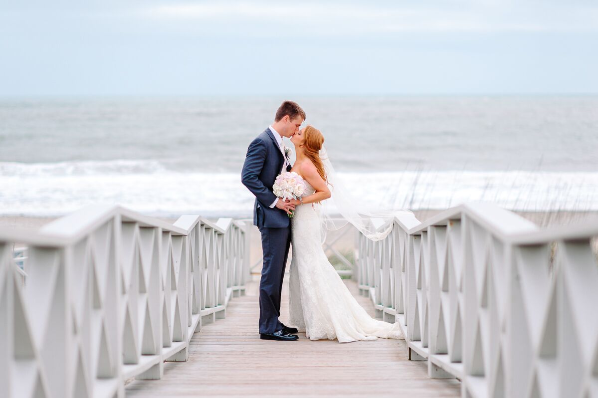 A Romantic Beach Wedding at DeBordieu Club in