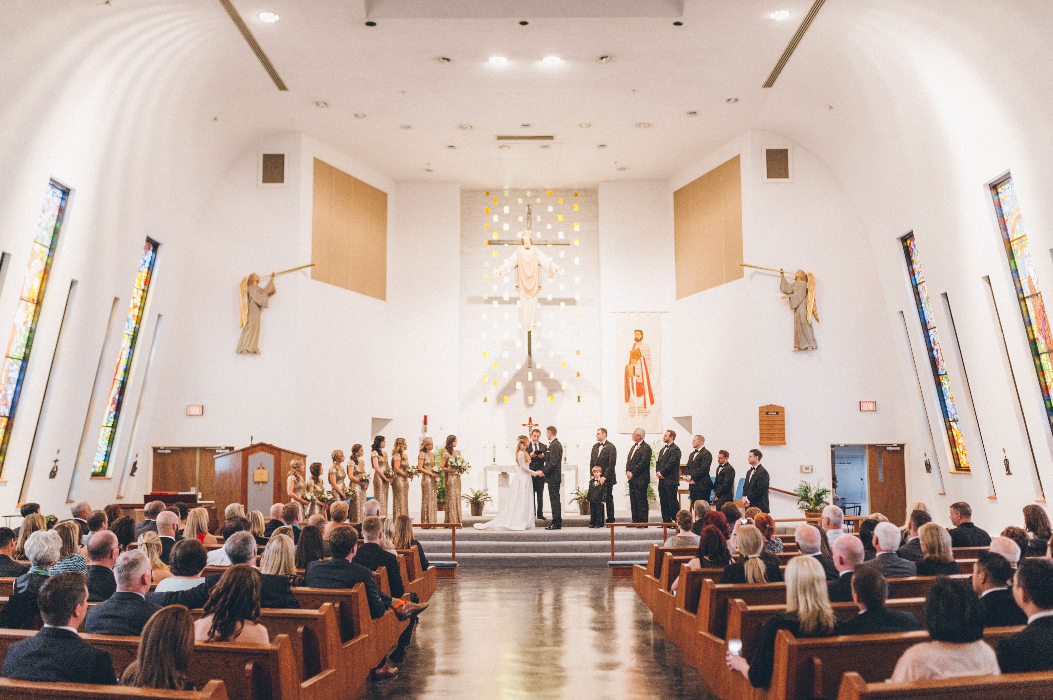 The Chapel at the Towers Neutral, White Ceremony