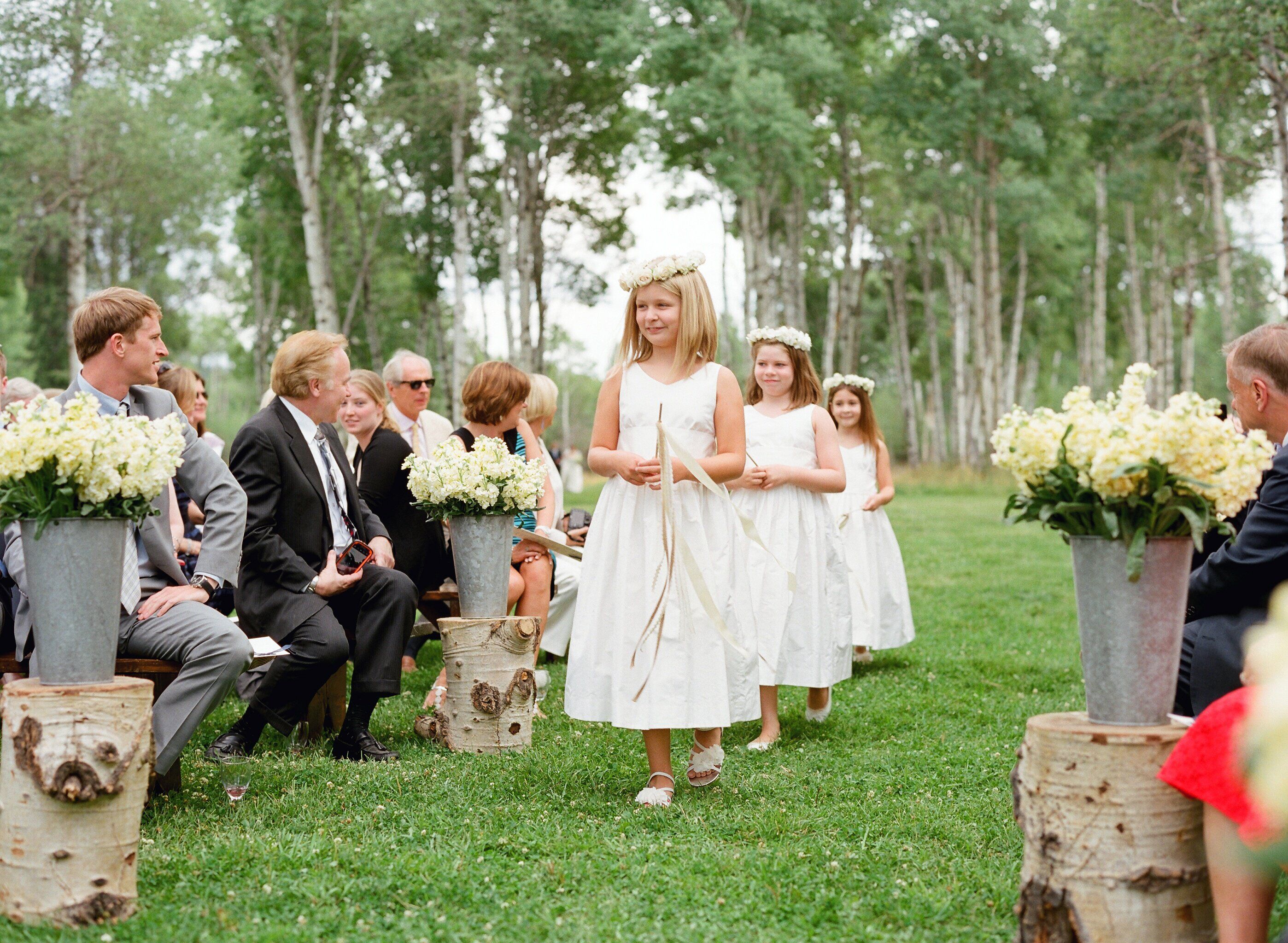 flower girl ribbon