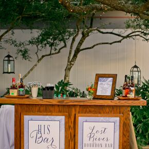 Orange Table Arrangements