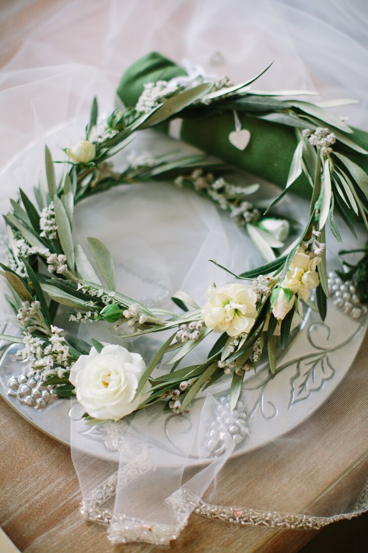 Olive Branch Floral Crown