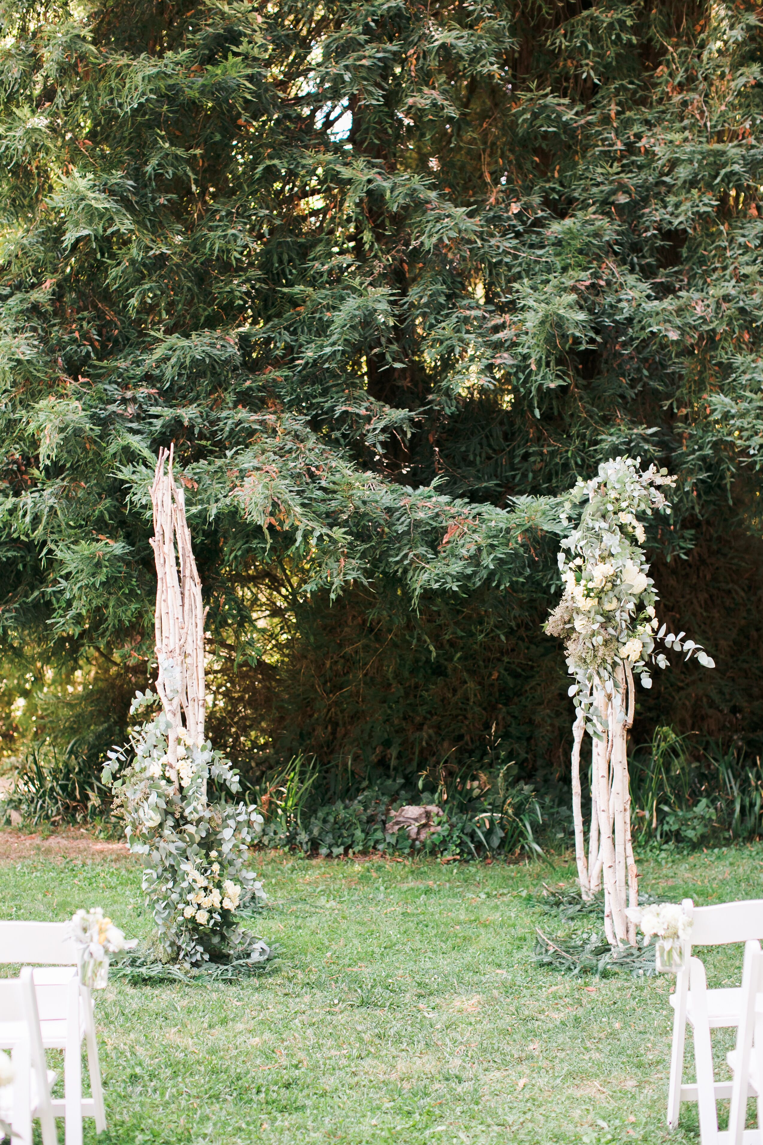 Branch Wedding Arch With Greenery