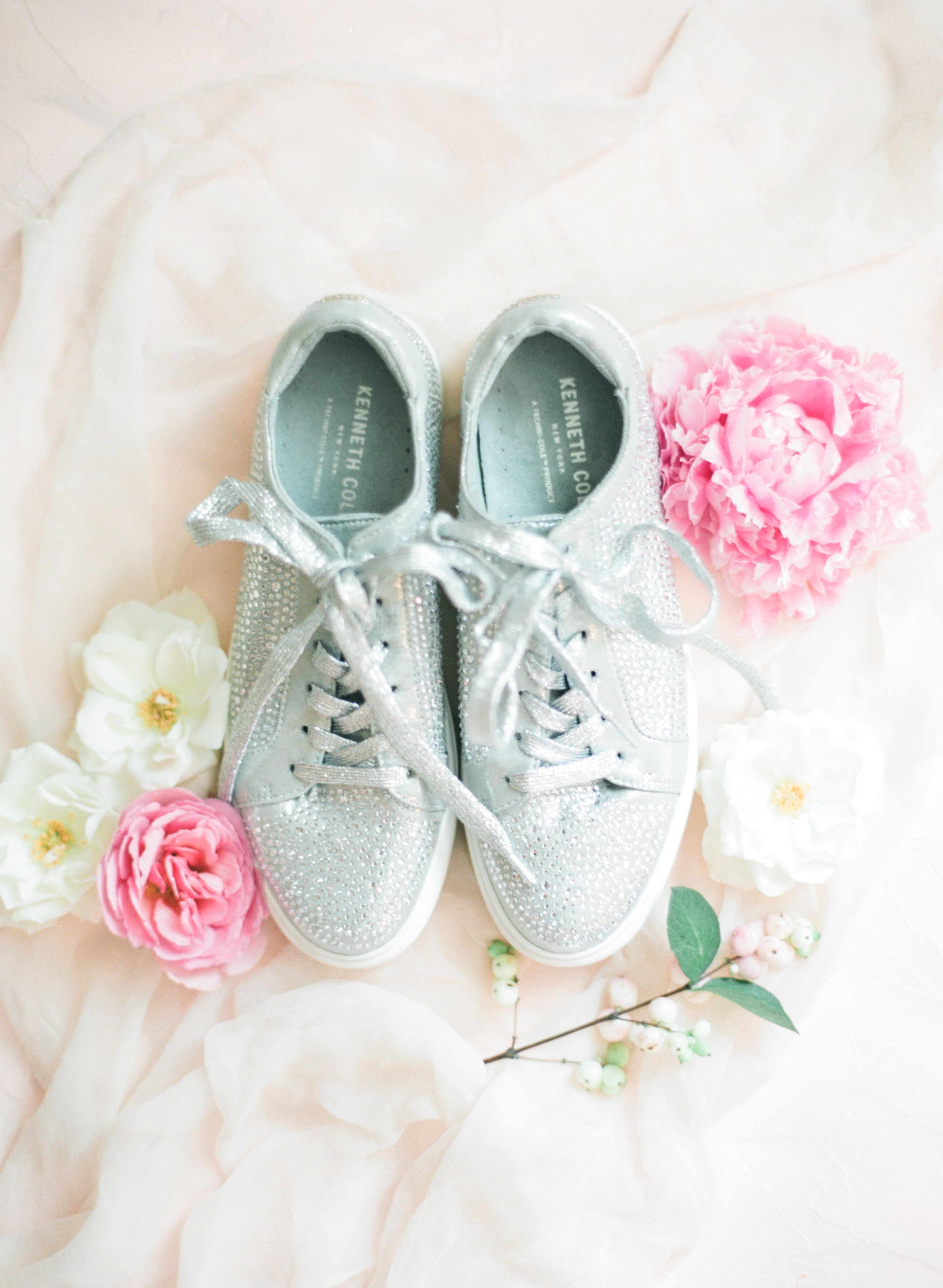 sparkly sneakers for wedding