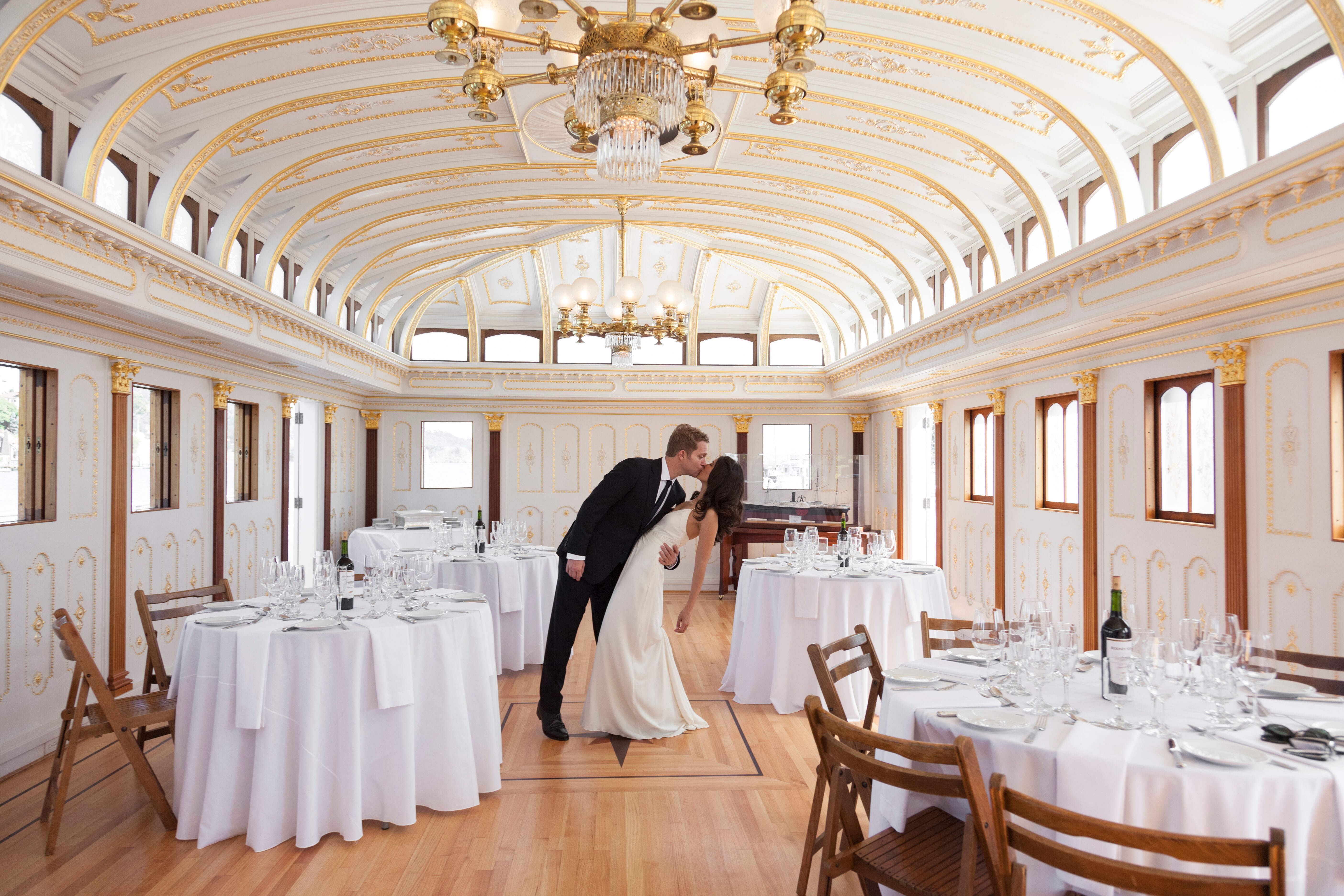 A Historic Ballroom Wedding With a Nautical Twist at China ...