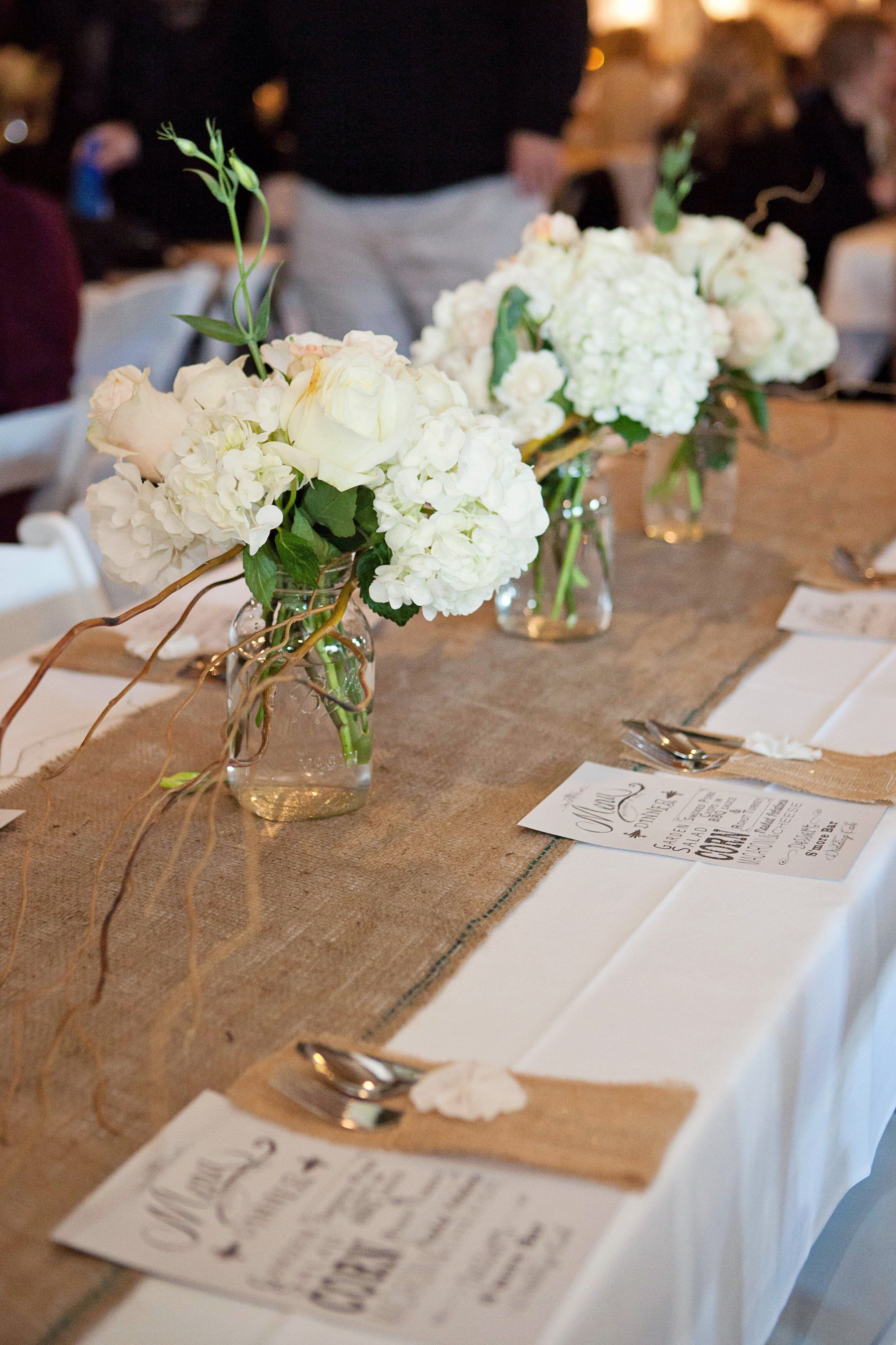 Rustic Reception Tables
