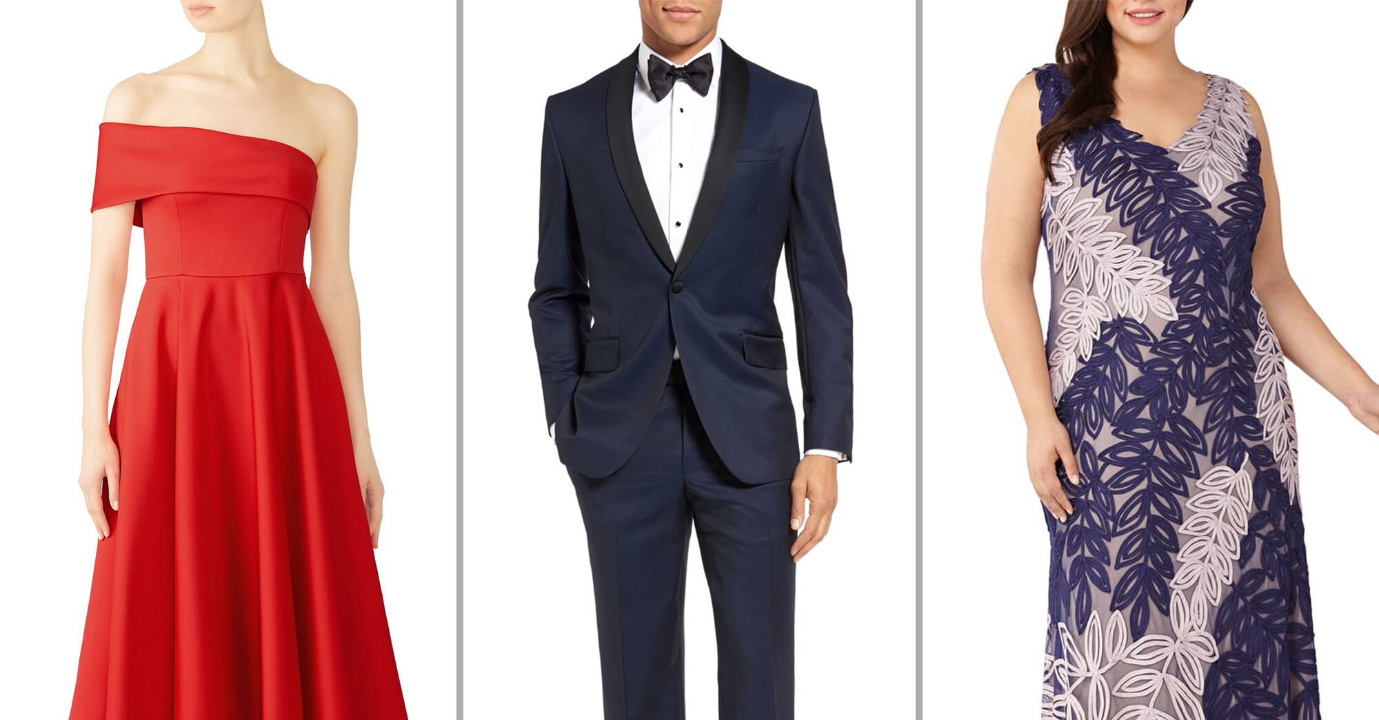 Formal Wedding Attire for Men and Women