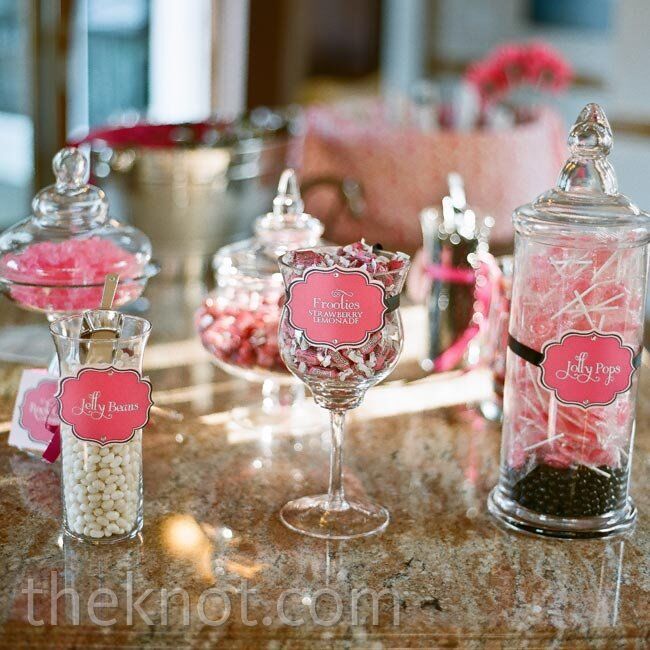 Pink and White Candy Bar