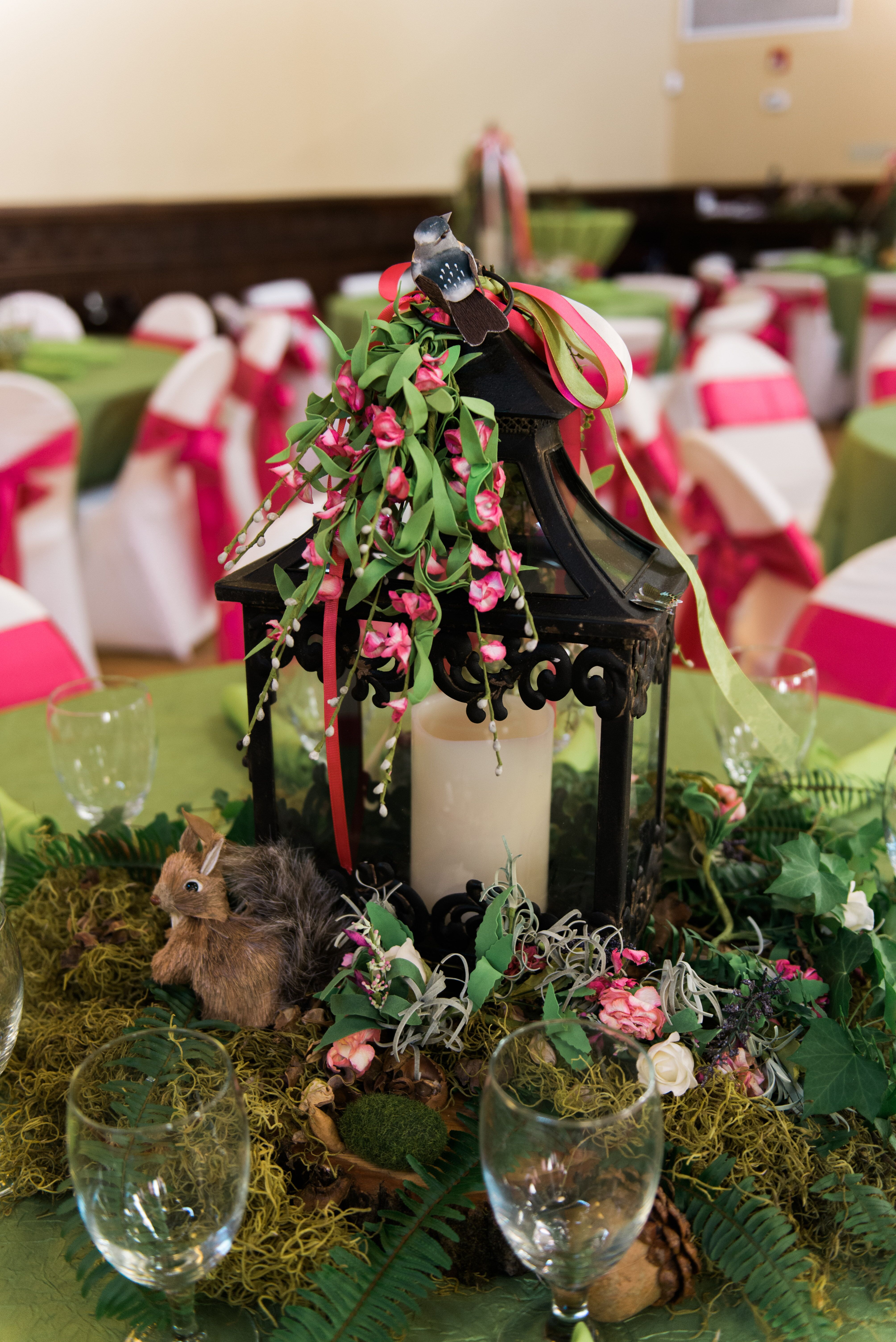 DIY Enchanted Forest Centerpiece