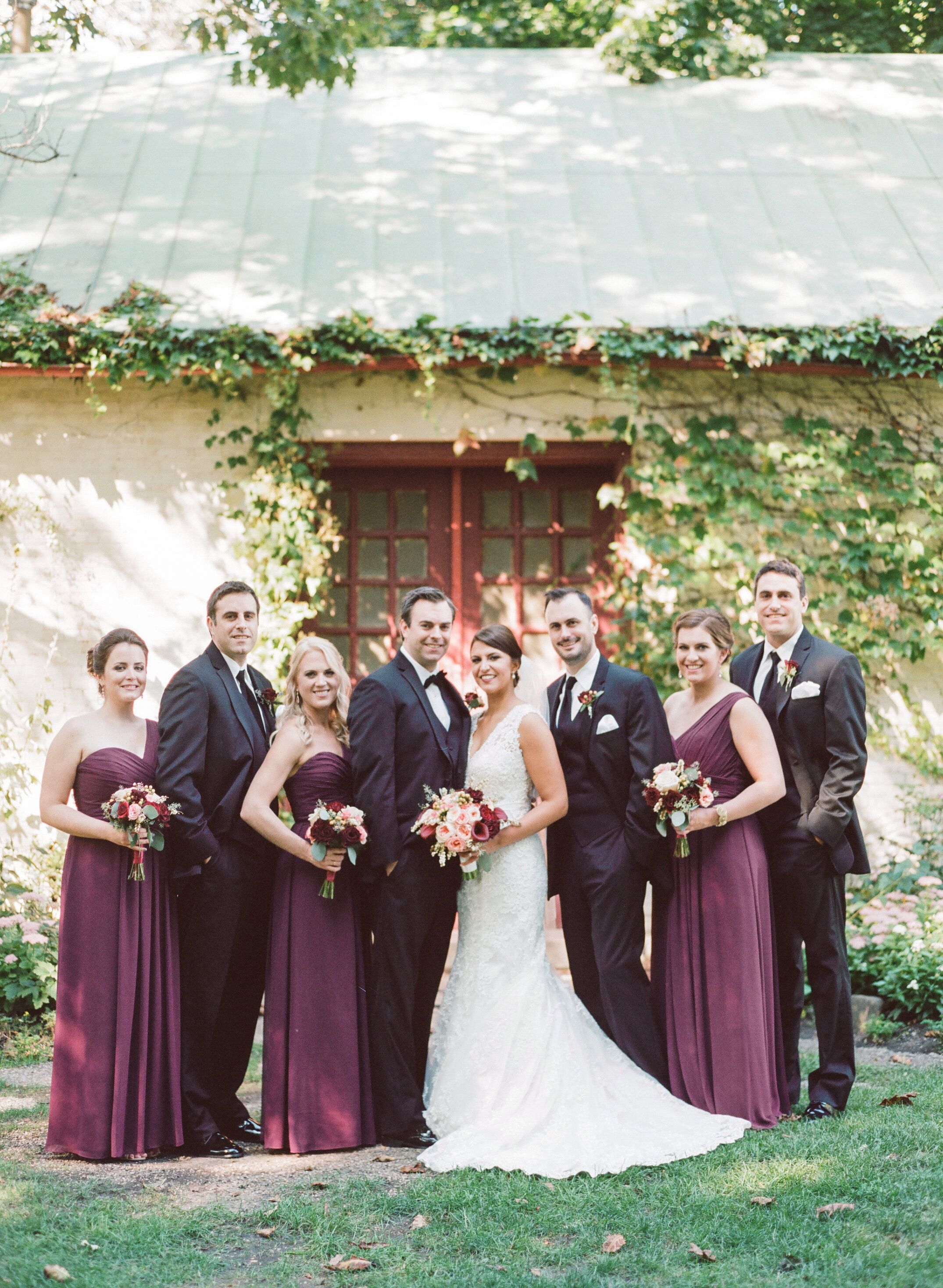bill levkoff plum bridesmaid dress One-Shoulder Dresses Bridal bridesmaid