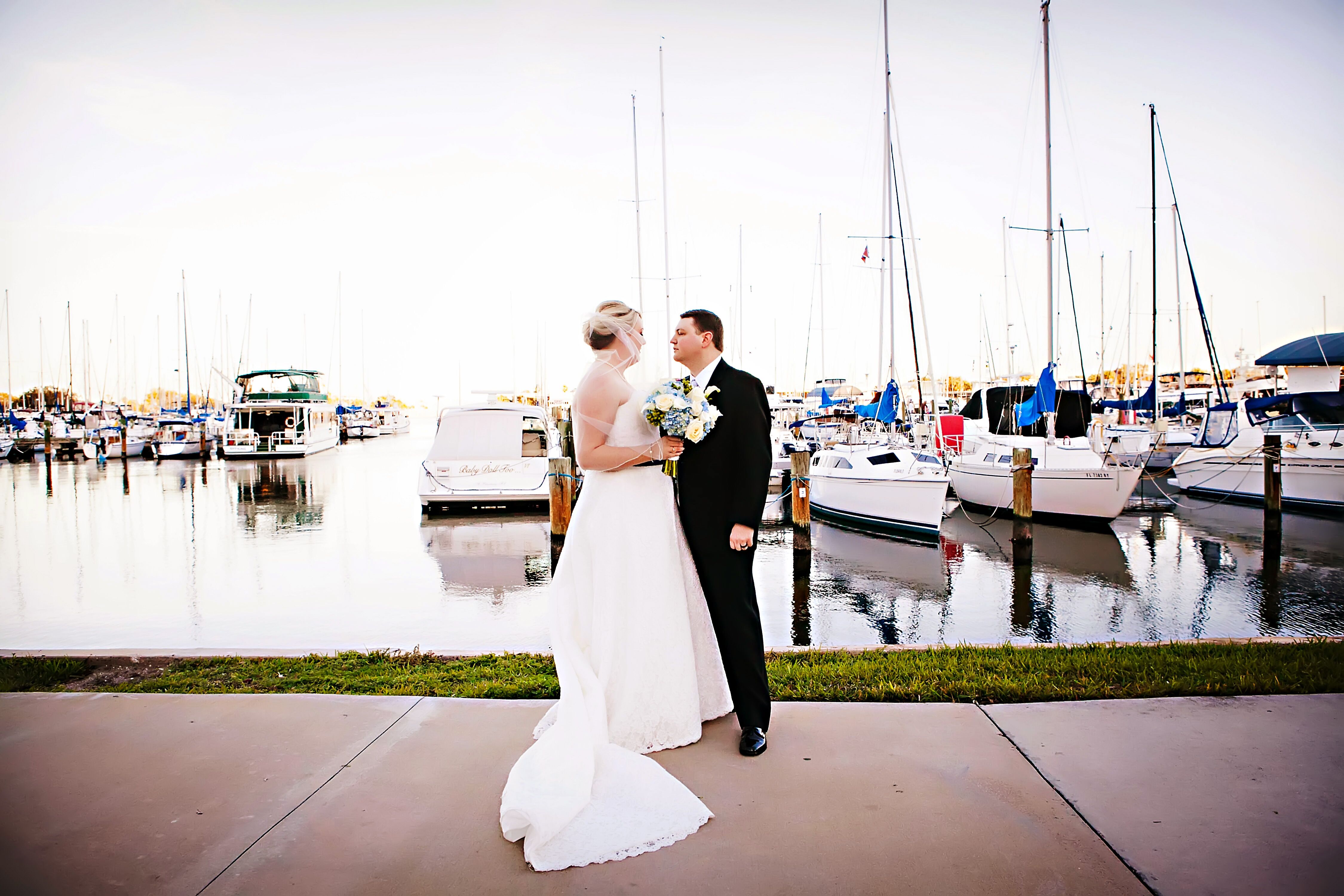 st petersburg yacht club wedding