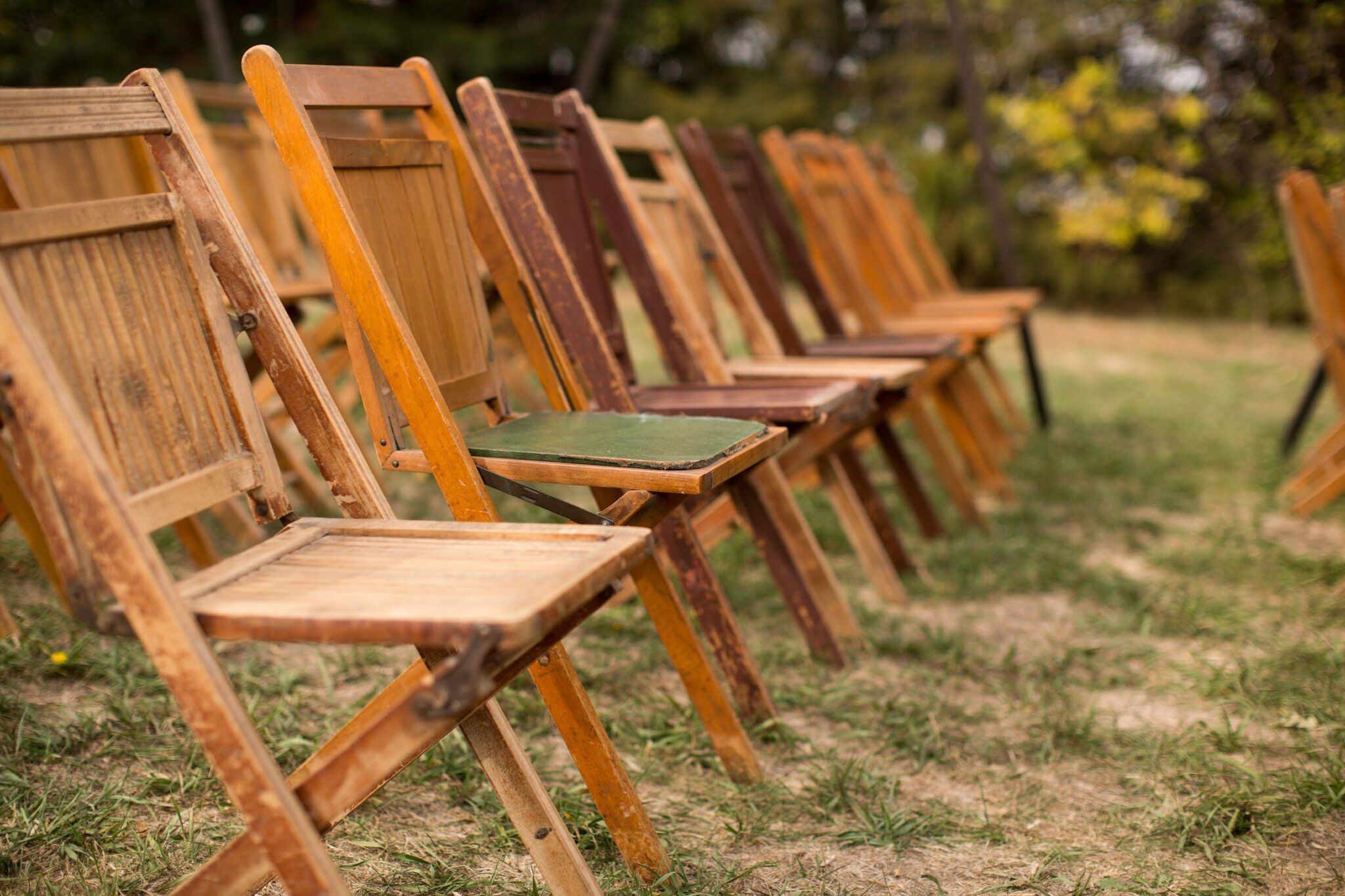 Old wooden discount folding chairs sale