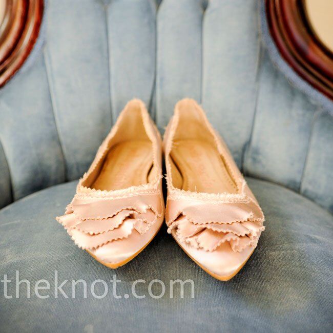 Pink Bridal Shoes