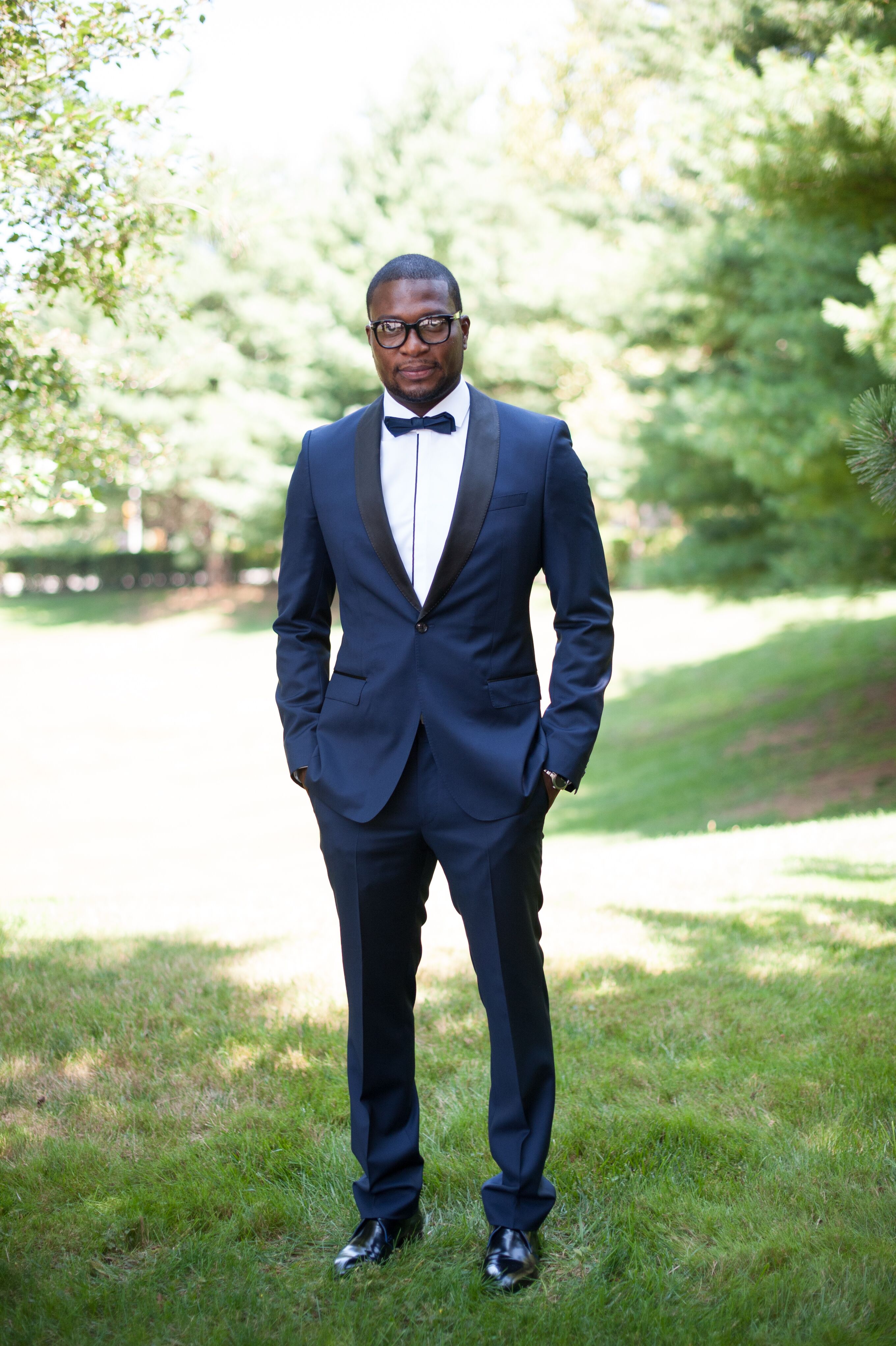 Navy Blue Hugo Boss Tuxedo