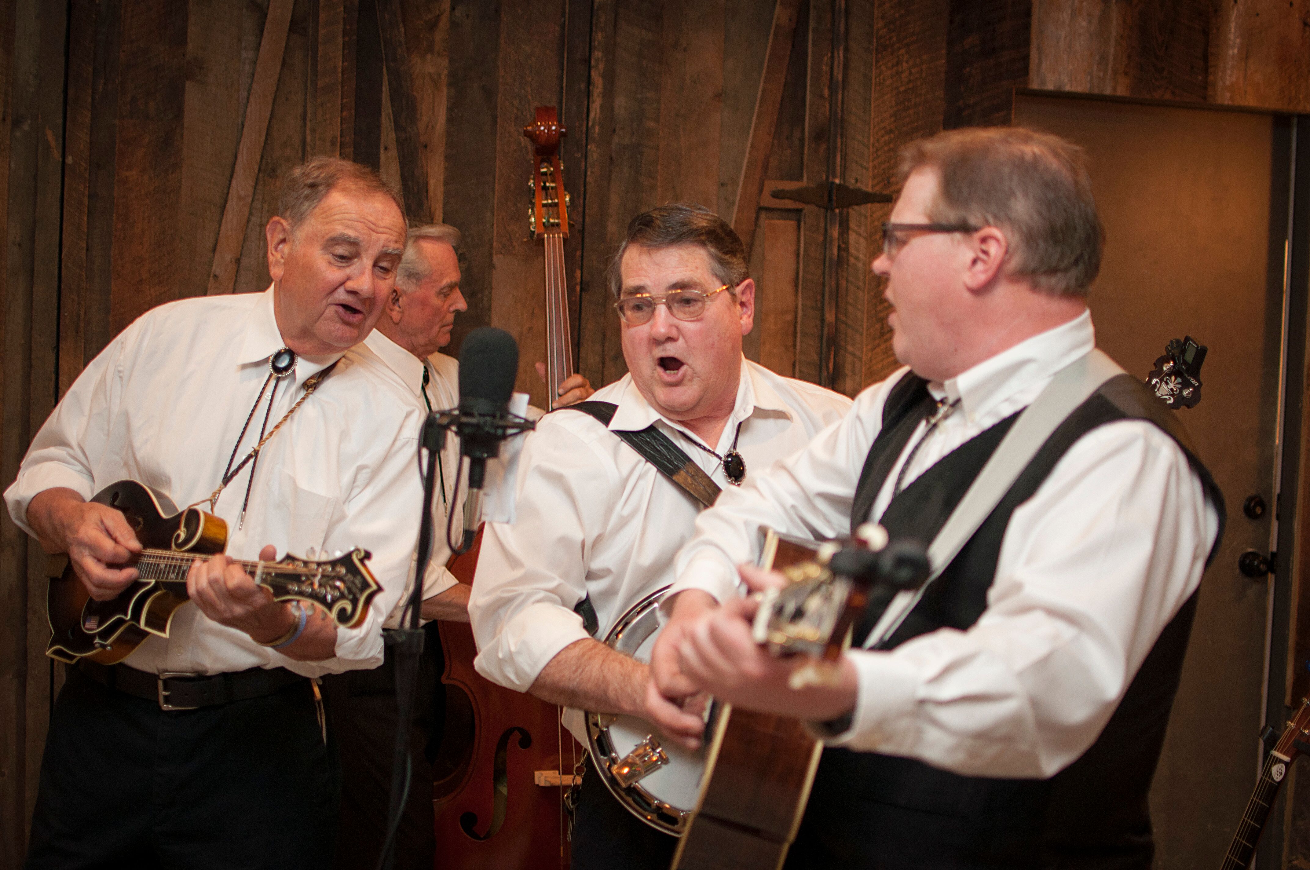 Bluegrass Band As Cocktail Hour Entertainment