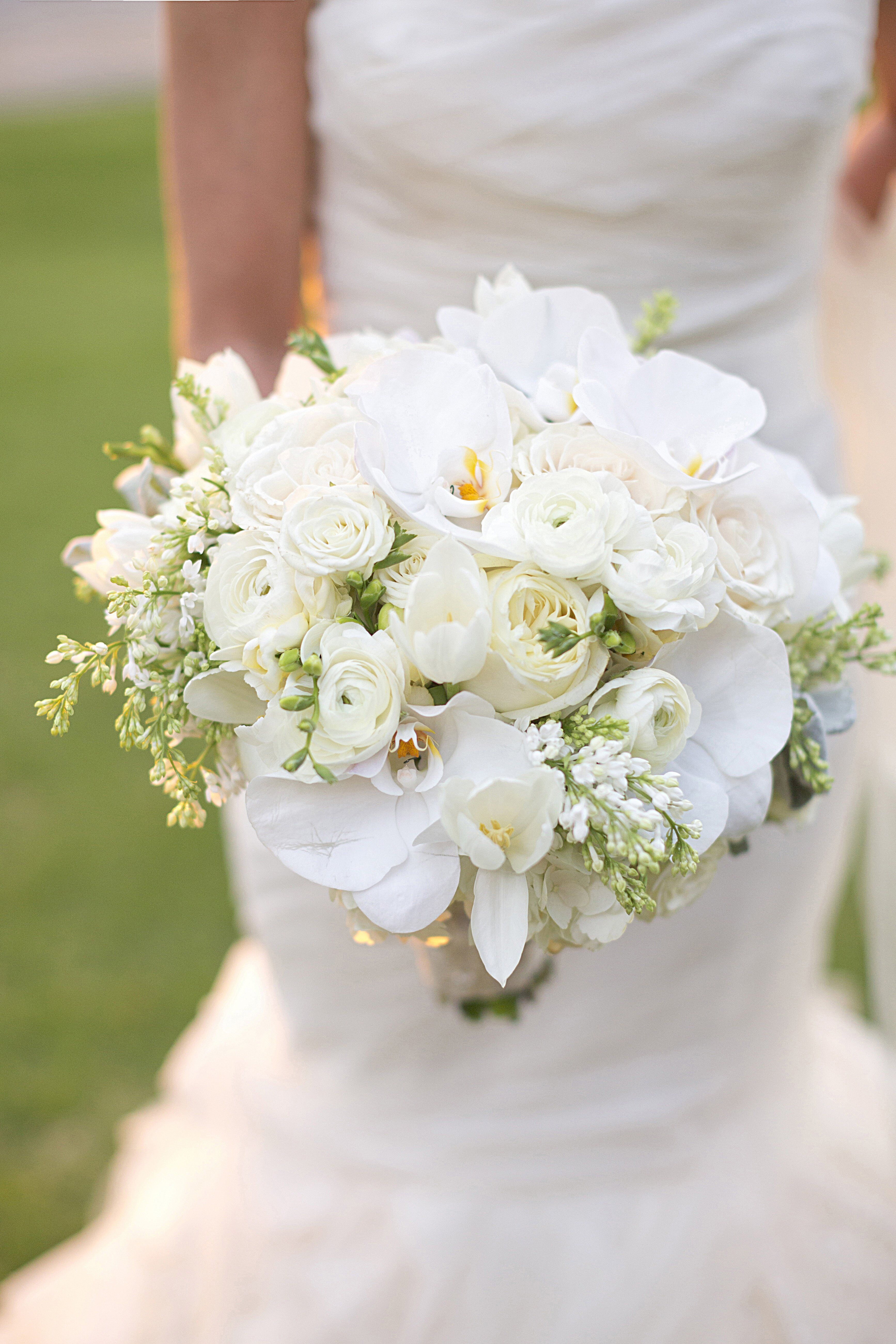 White Bridal Bouquet