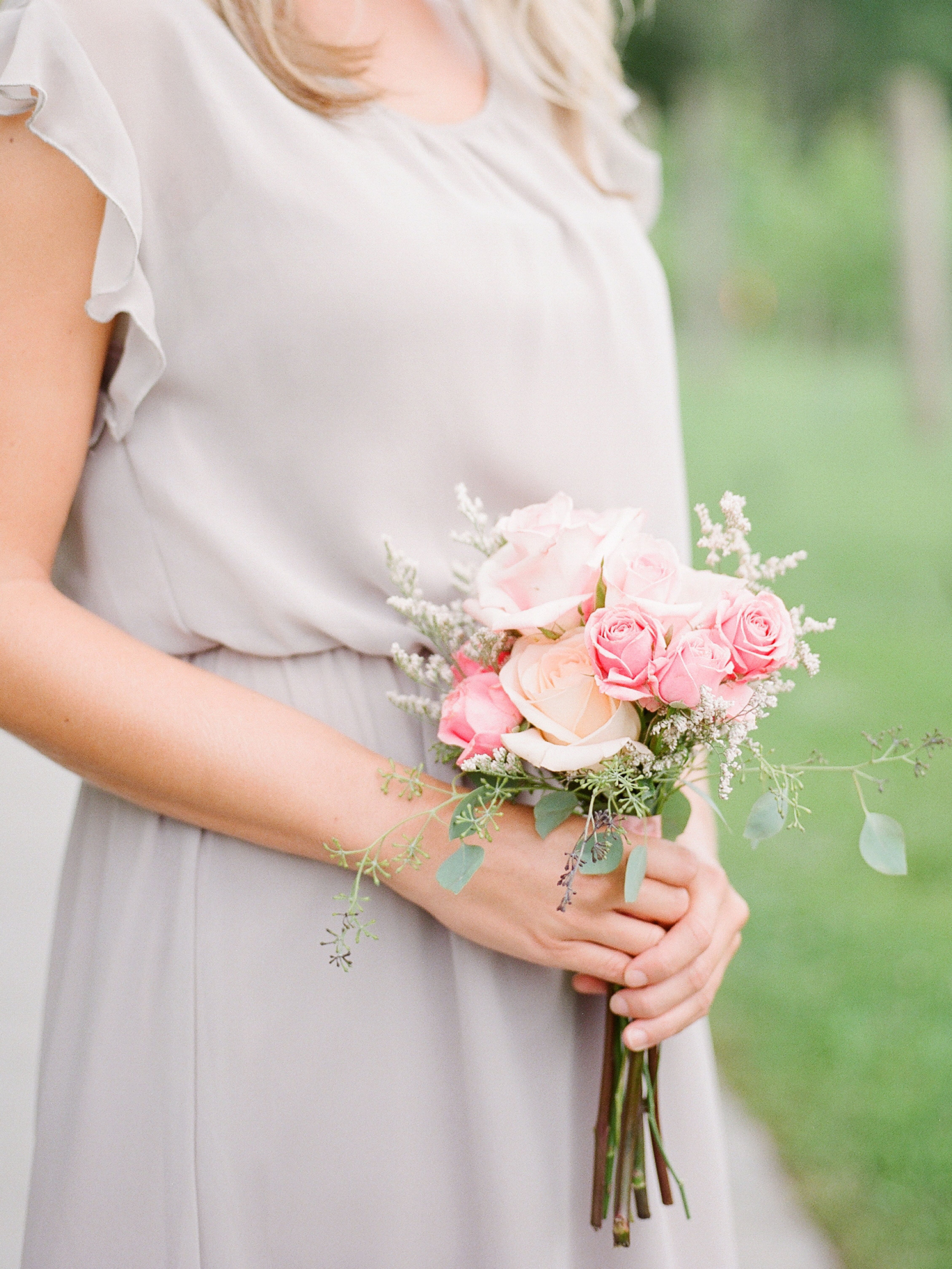 Blush Pink Bridesmaid Bouquet