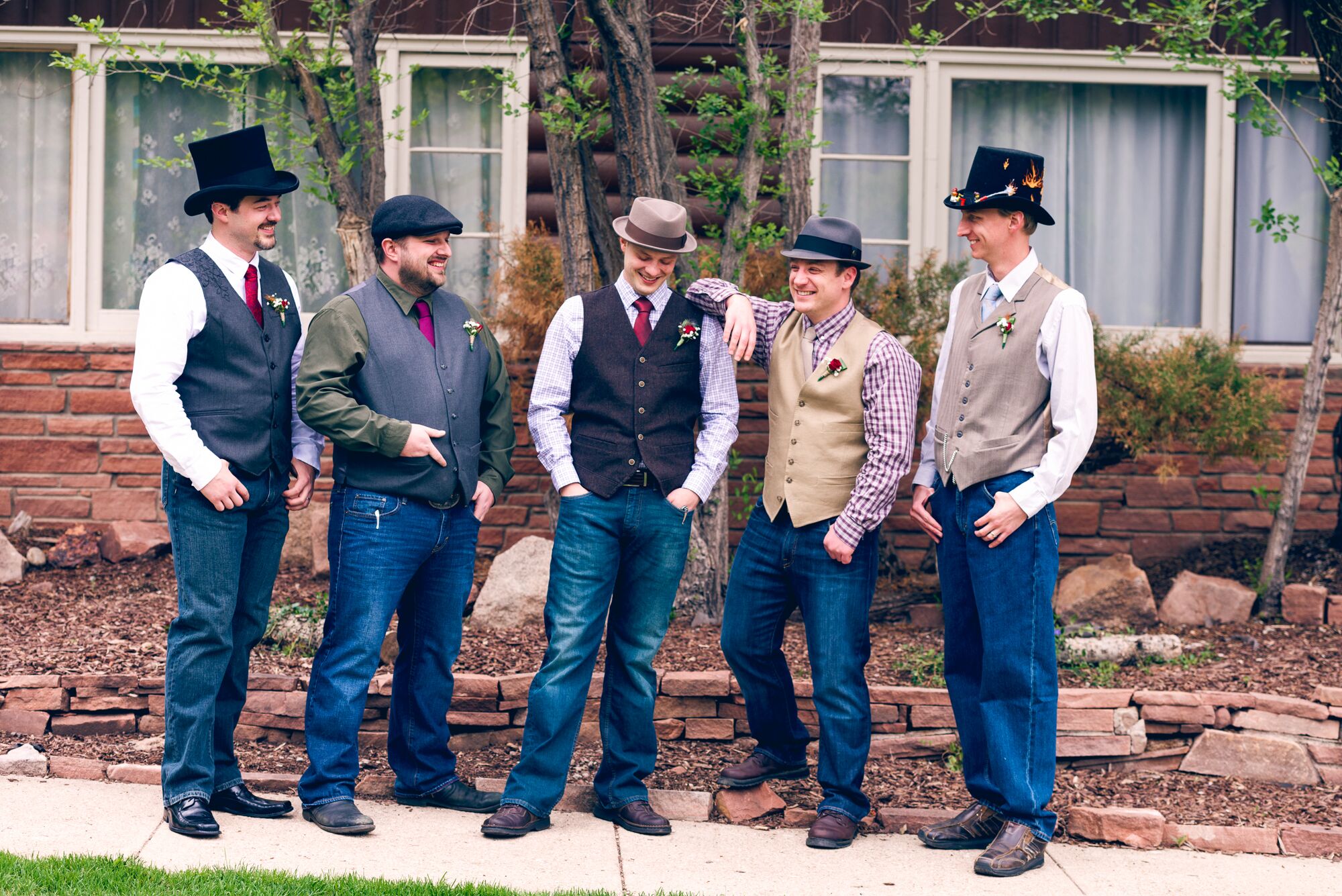 Groomsmen hats on sale