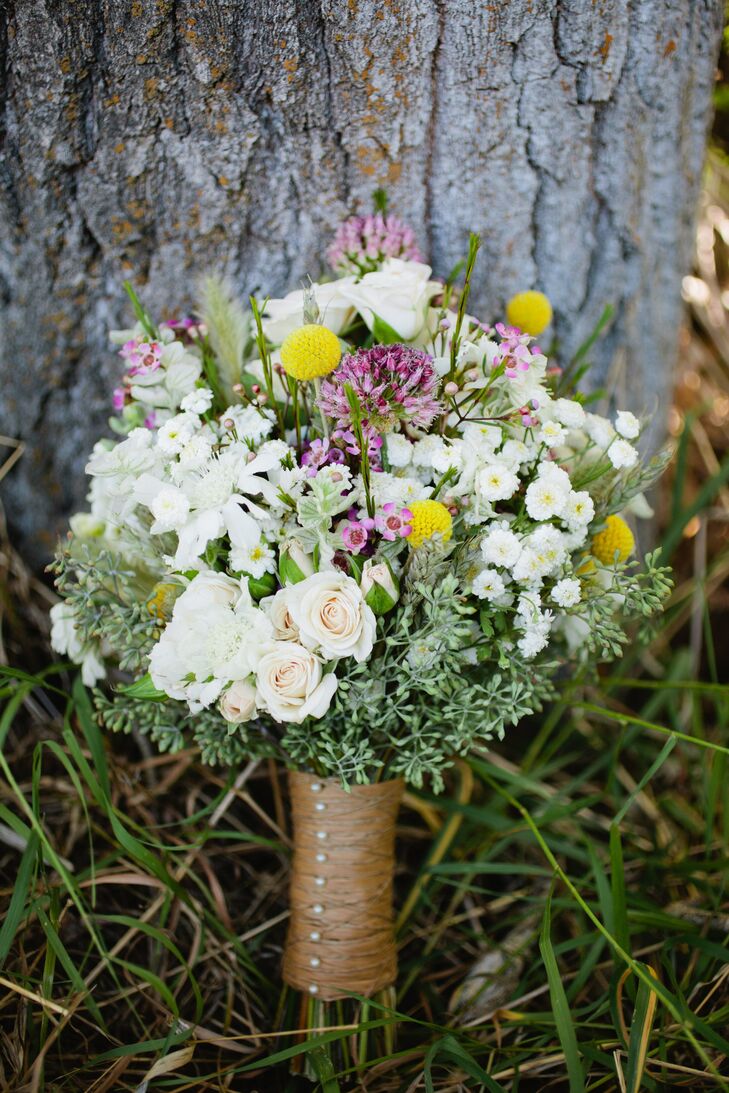 Rustic Wildflower Bridal Bouquet