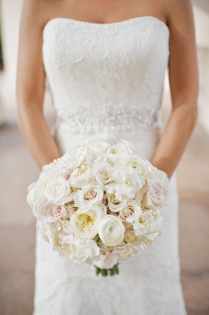 Cream and Ivory Bridal Bouquet
