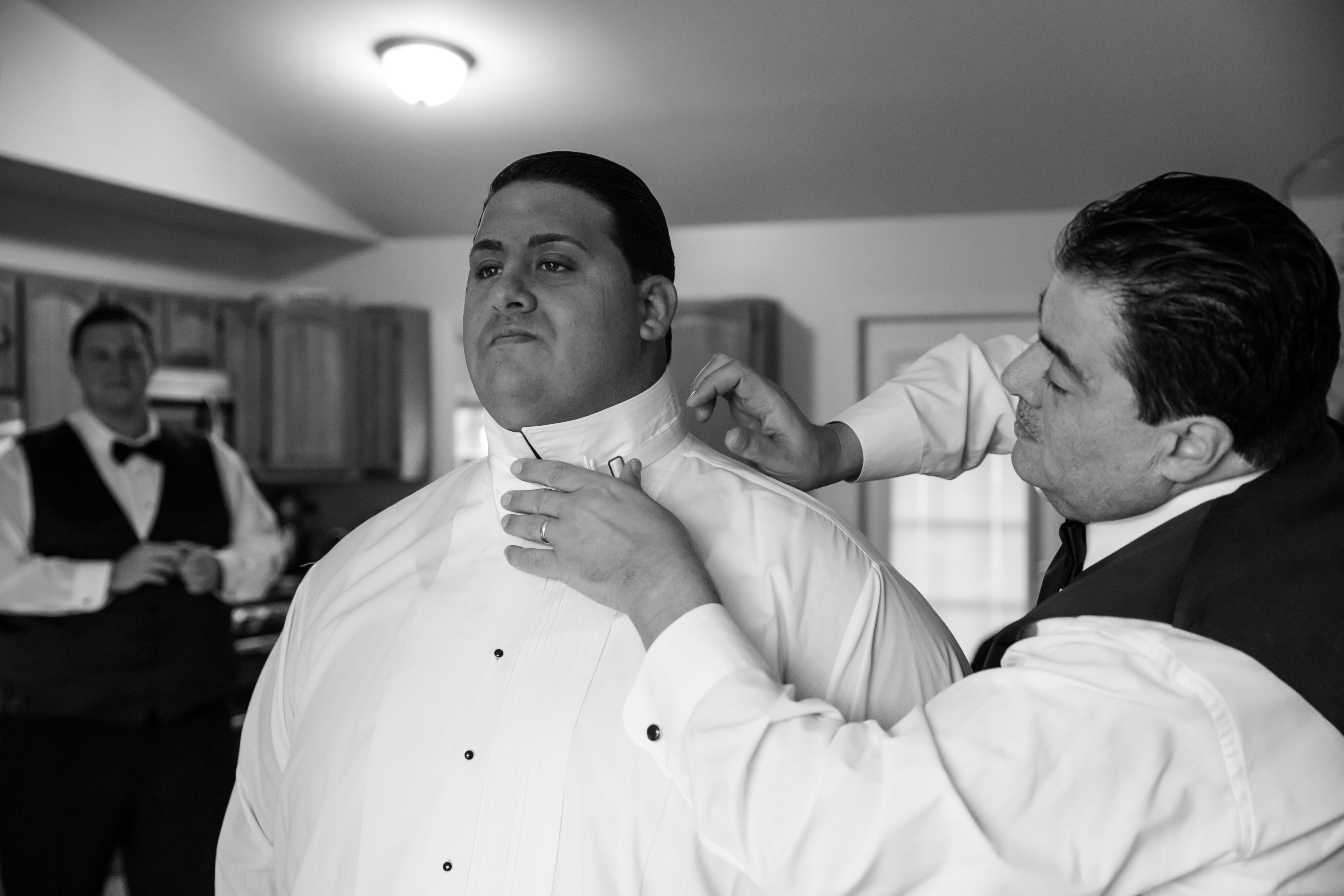 Picture of Tying the Groom's Tie