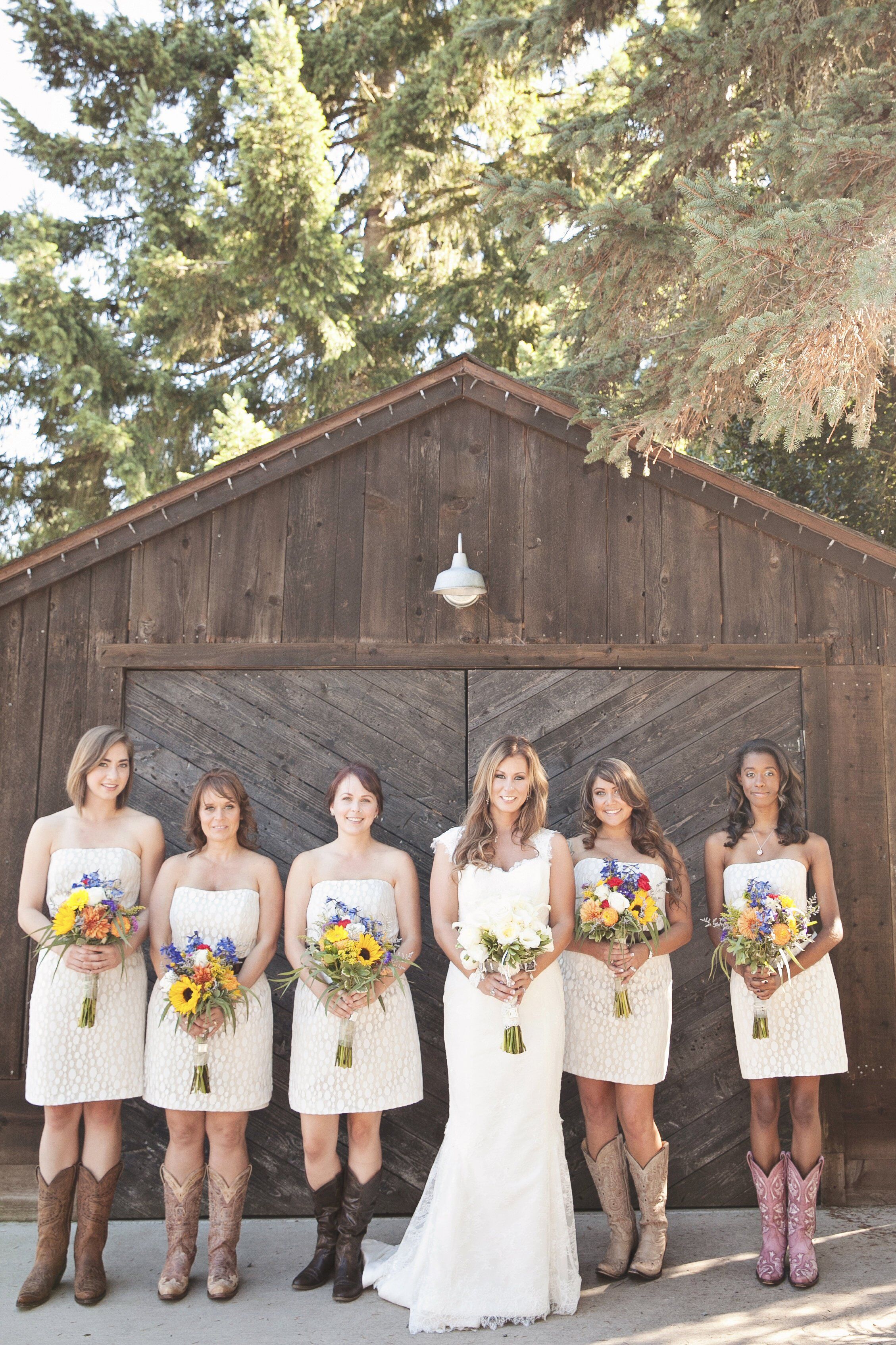 Country Chic Bridal Party