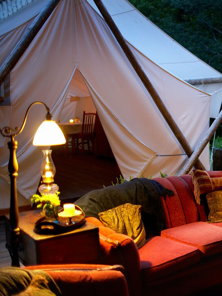 New bachelorette party ideas, Glamping