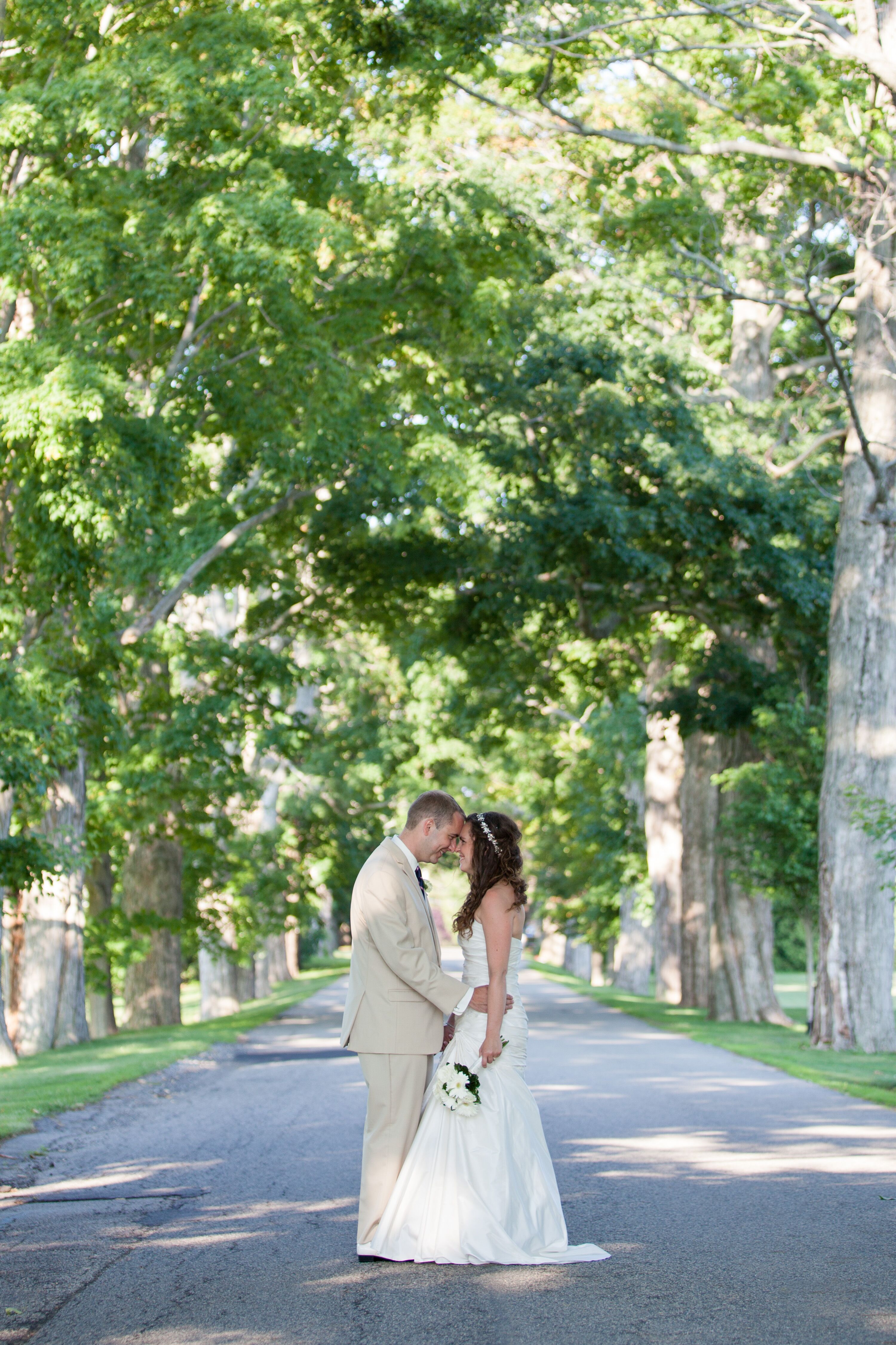 A Nautical Country Club Wedding  at Portsmouth  Country Club 