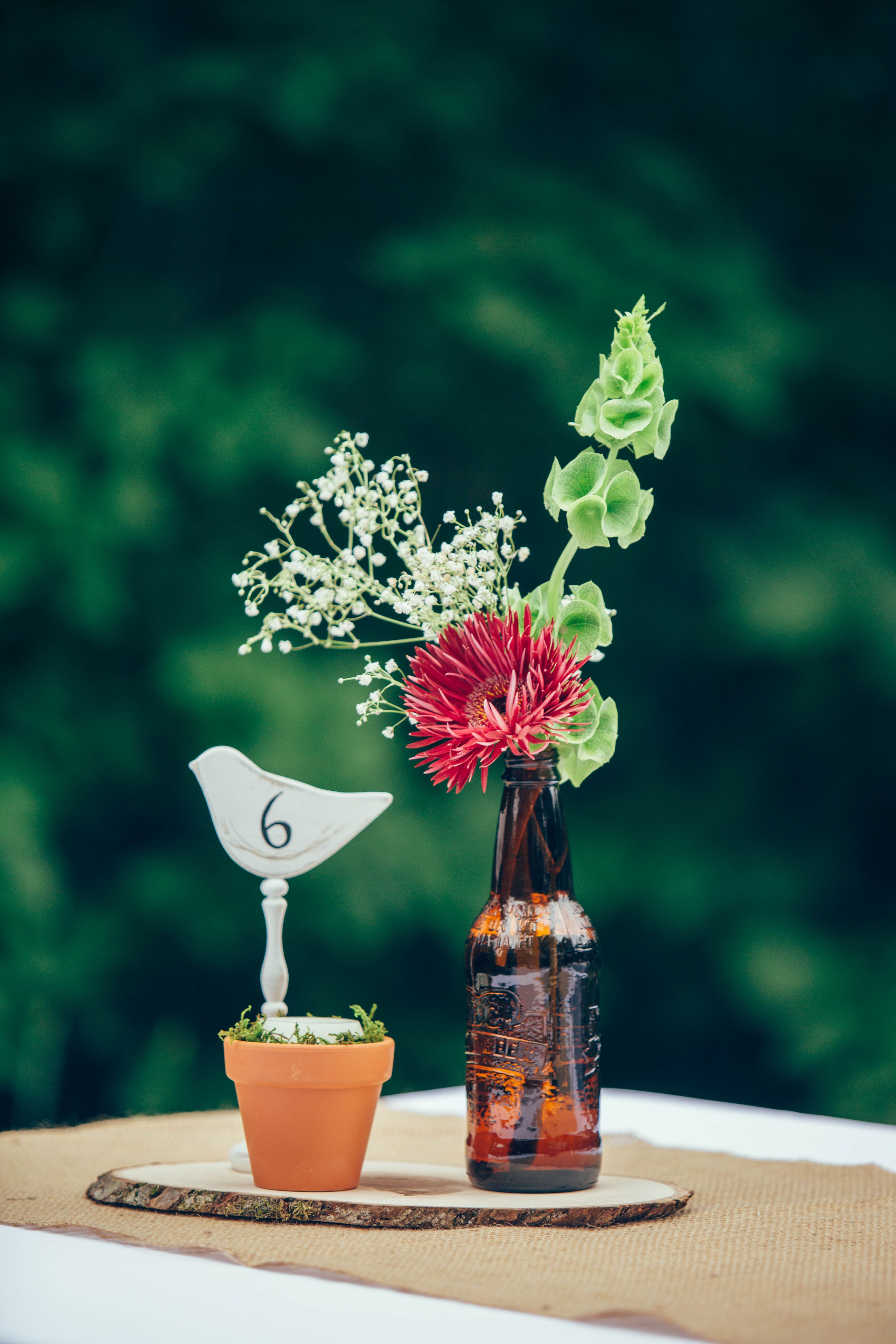 DIY Wooden Bird Table Numbers