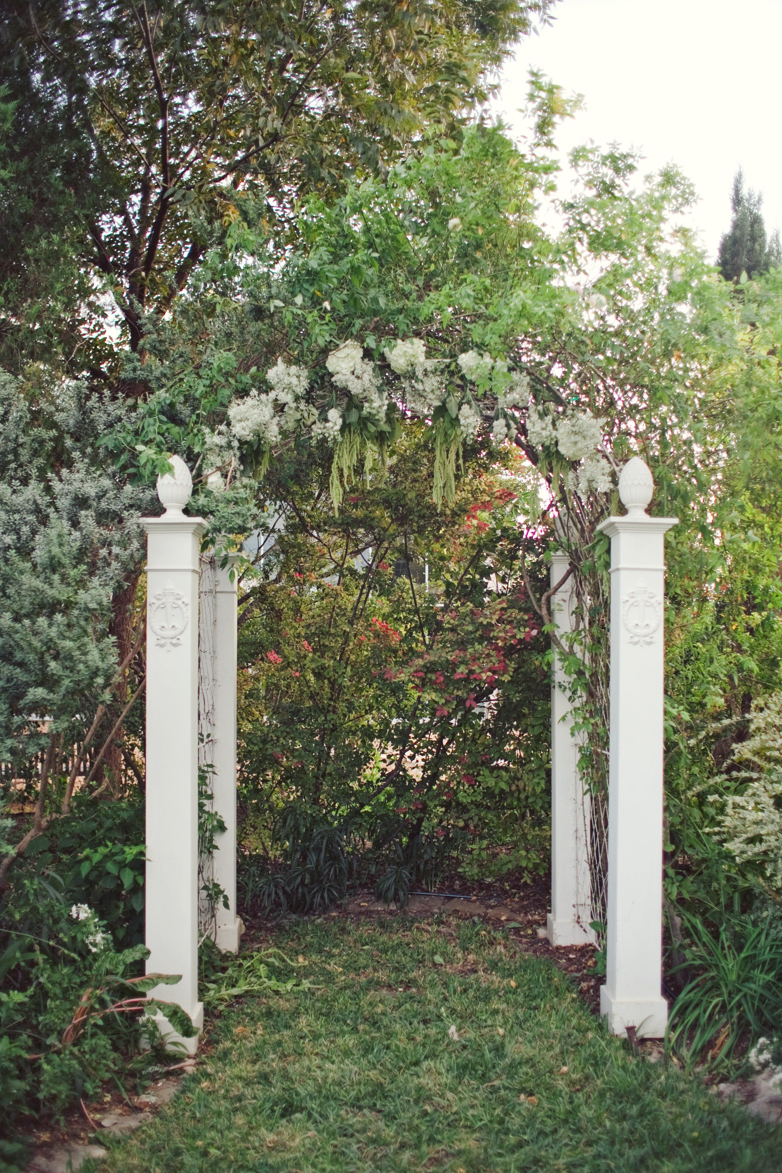 Lush Ceremony Arch