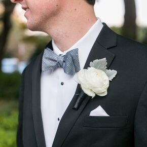 Traditional Black Suits with Bow Ties