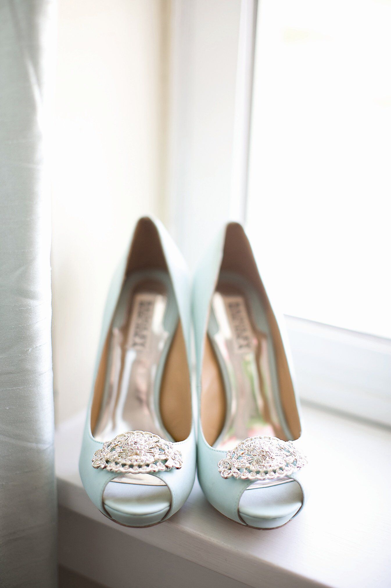 Tiffany blue best sale wedding shoes