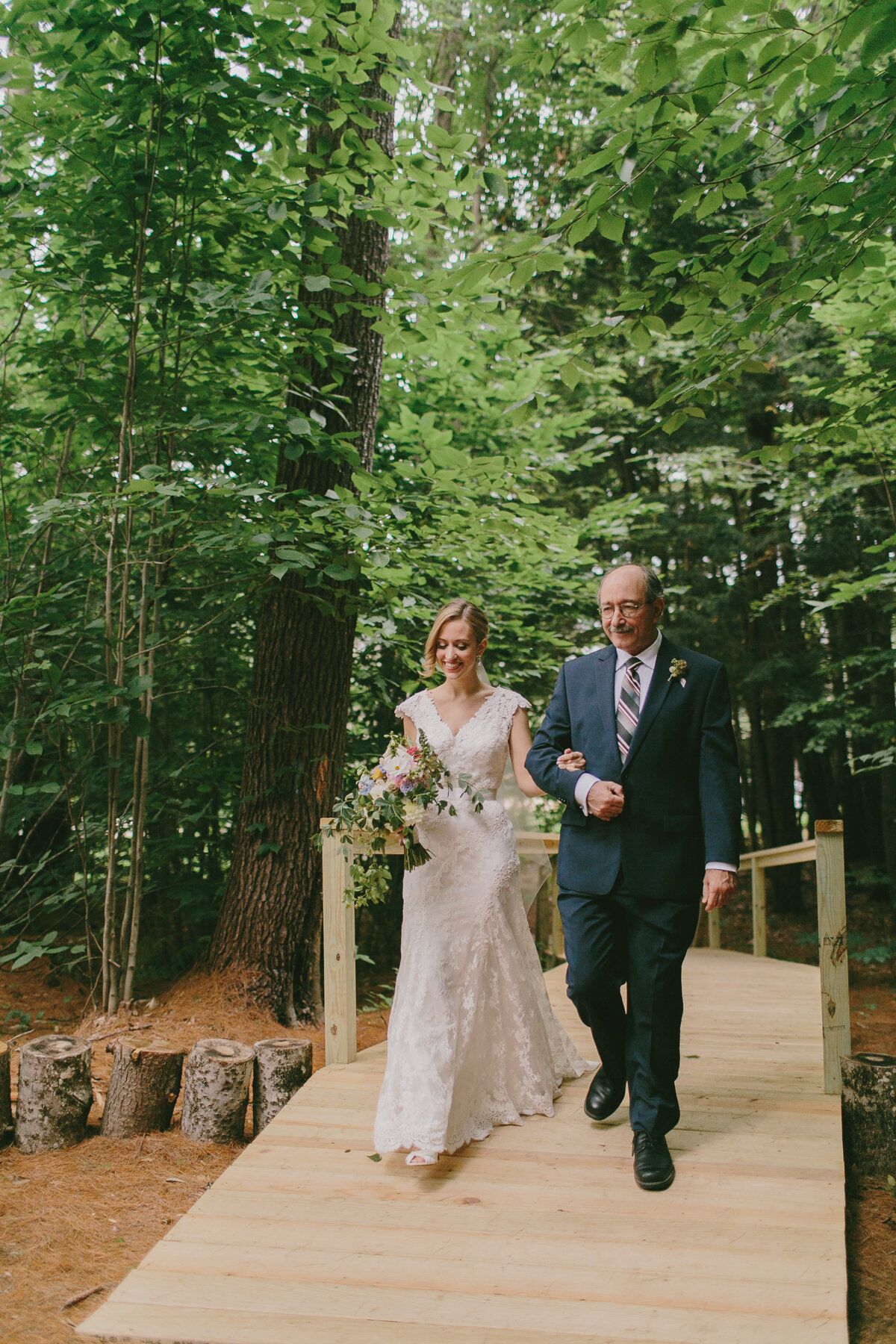 Hardy Farm Outdoor Ceremony Processional