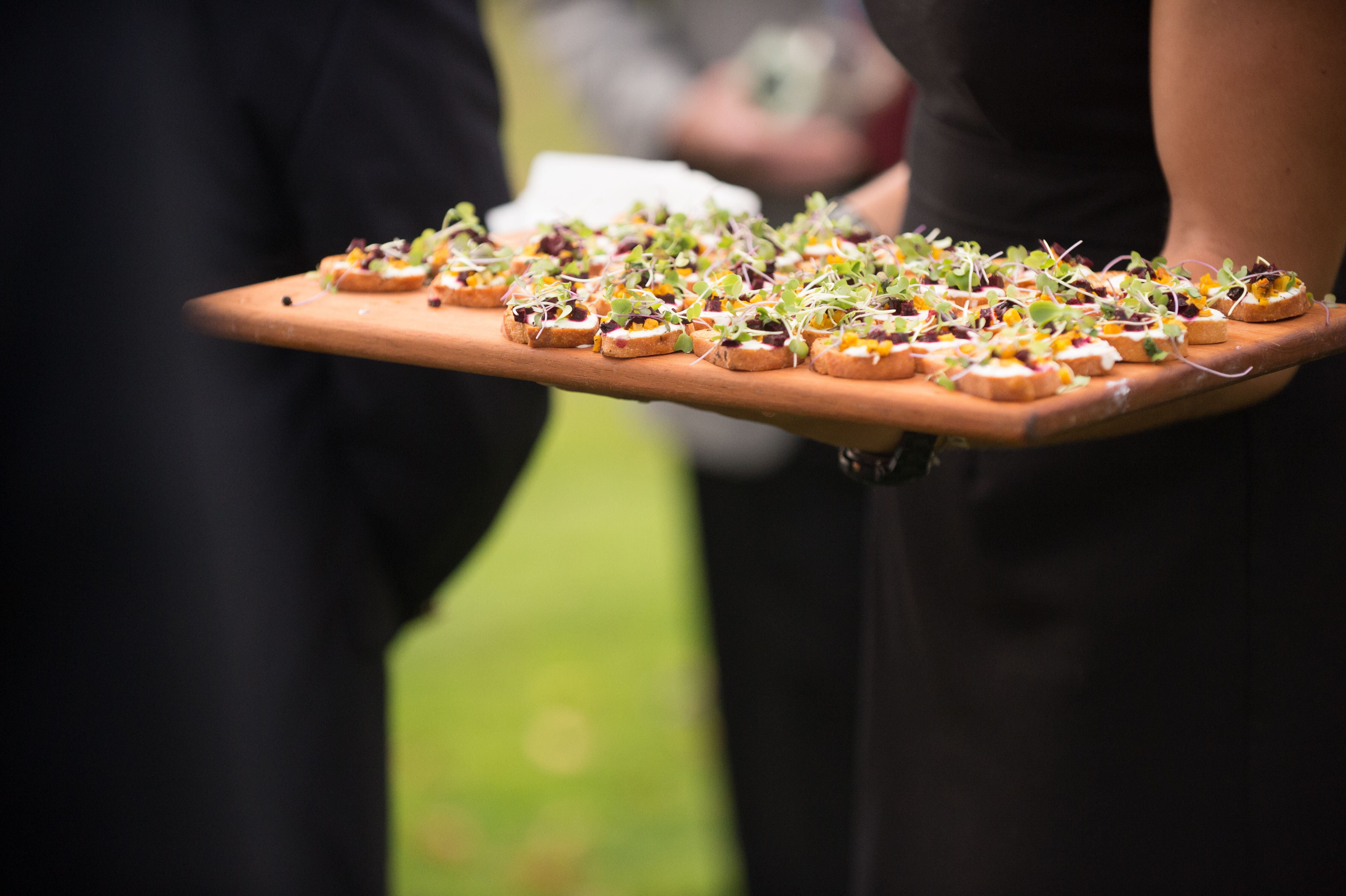 Local, Seasonal Passed Appetizers