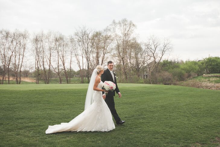 A Classic Blush Wedding at Glen Oaks Country Club in West