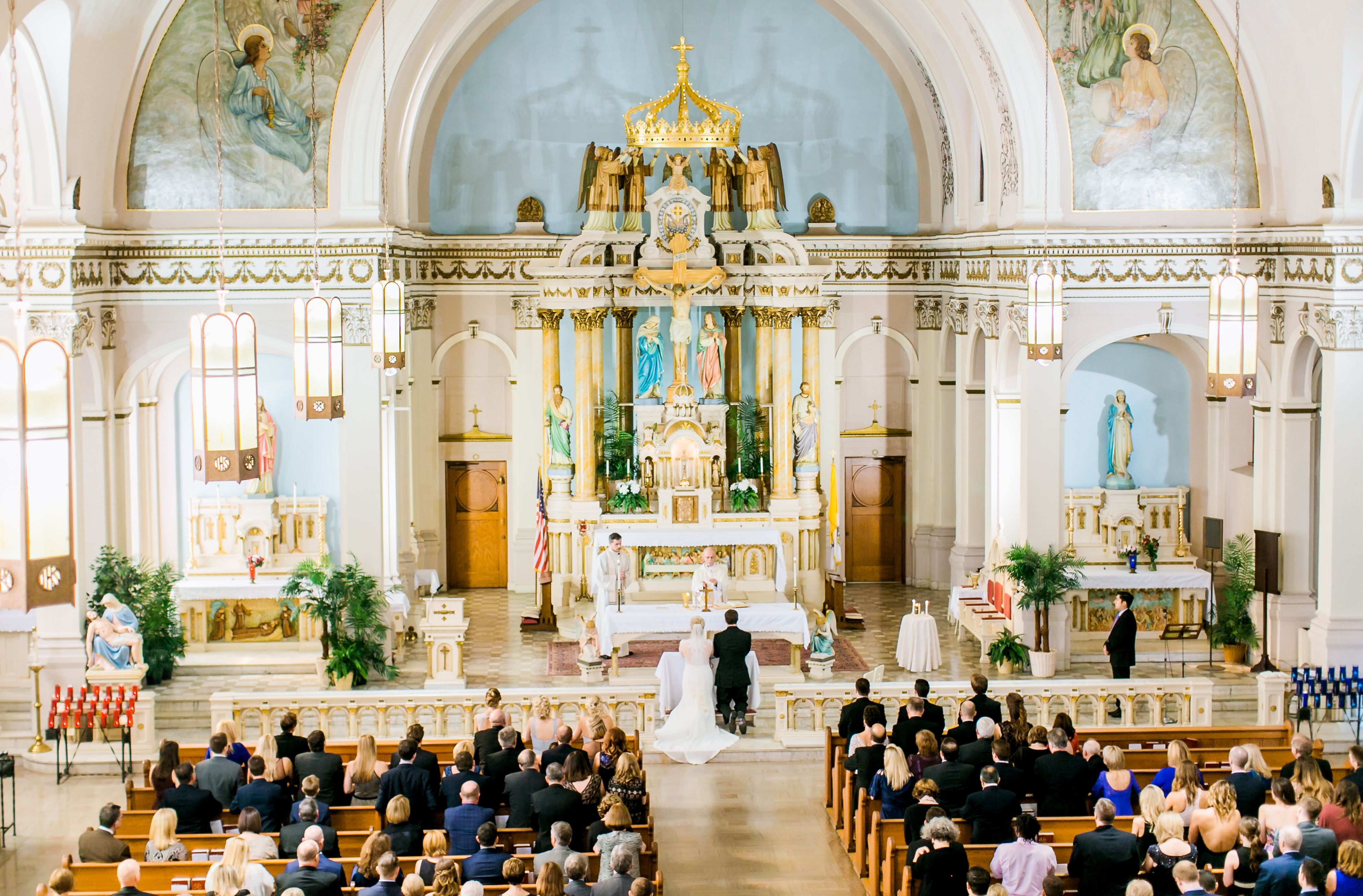 Religious Christian Ceremony at Our Lady of Sorrows in Kansas City ...