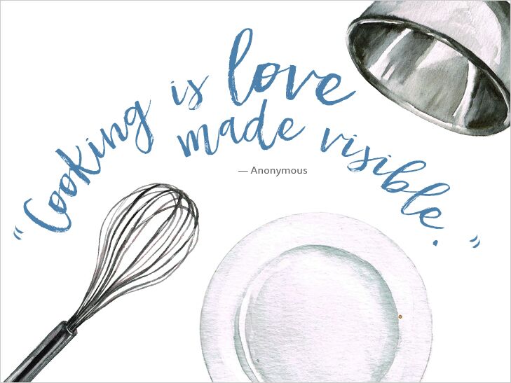 7 Inspiring Quotes About Food and Love