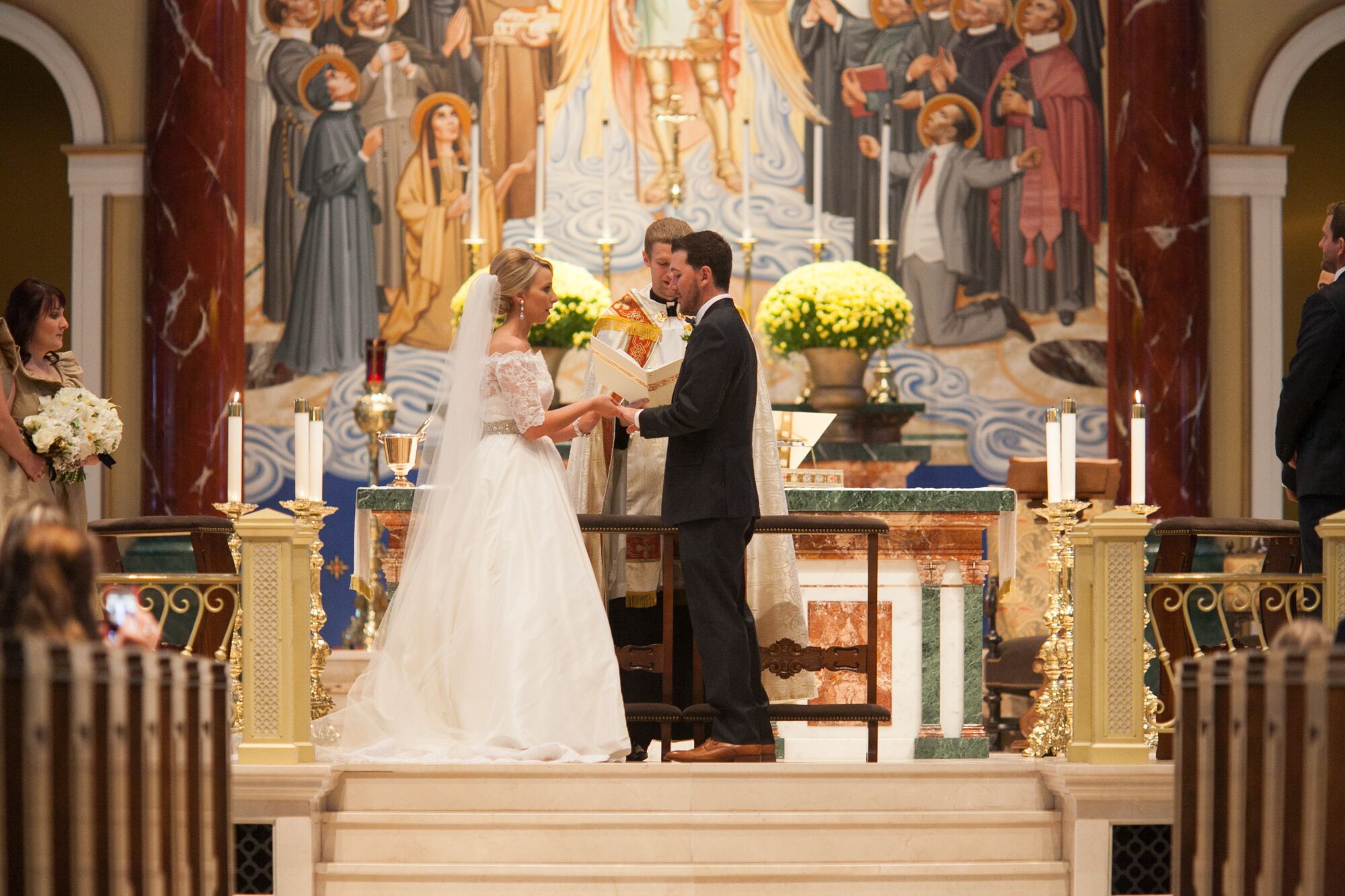 Ashley and Dustin Traditional Catholic Ceremony