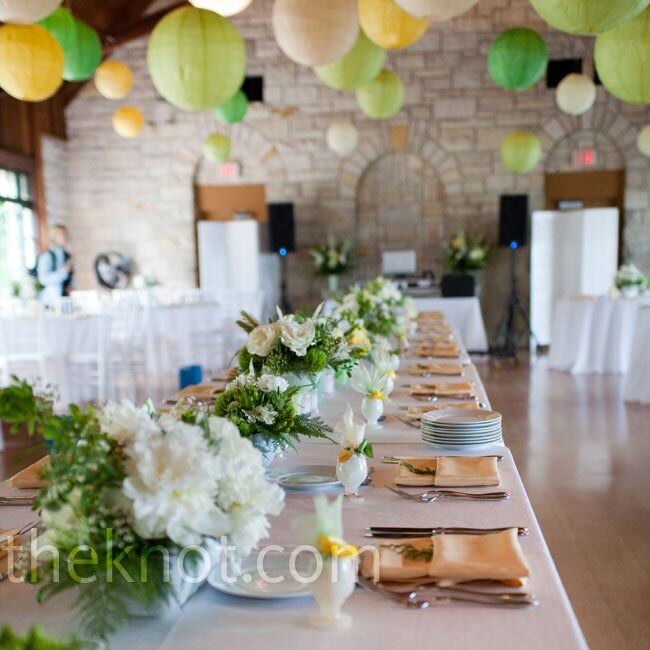 paper lantern wedding decor