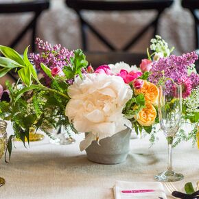 Peony Wedding Centerpieces