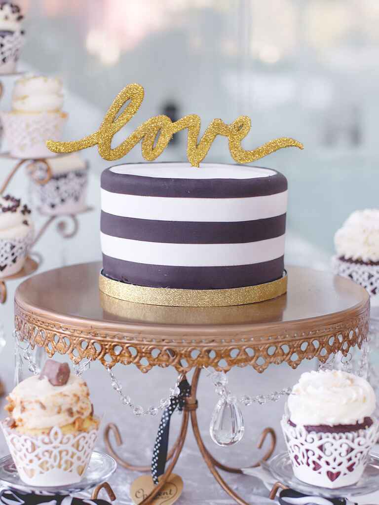 Single-Tier Wedding Cakes