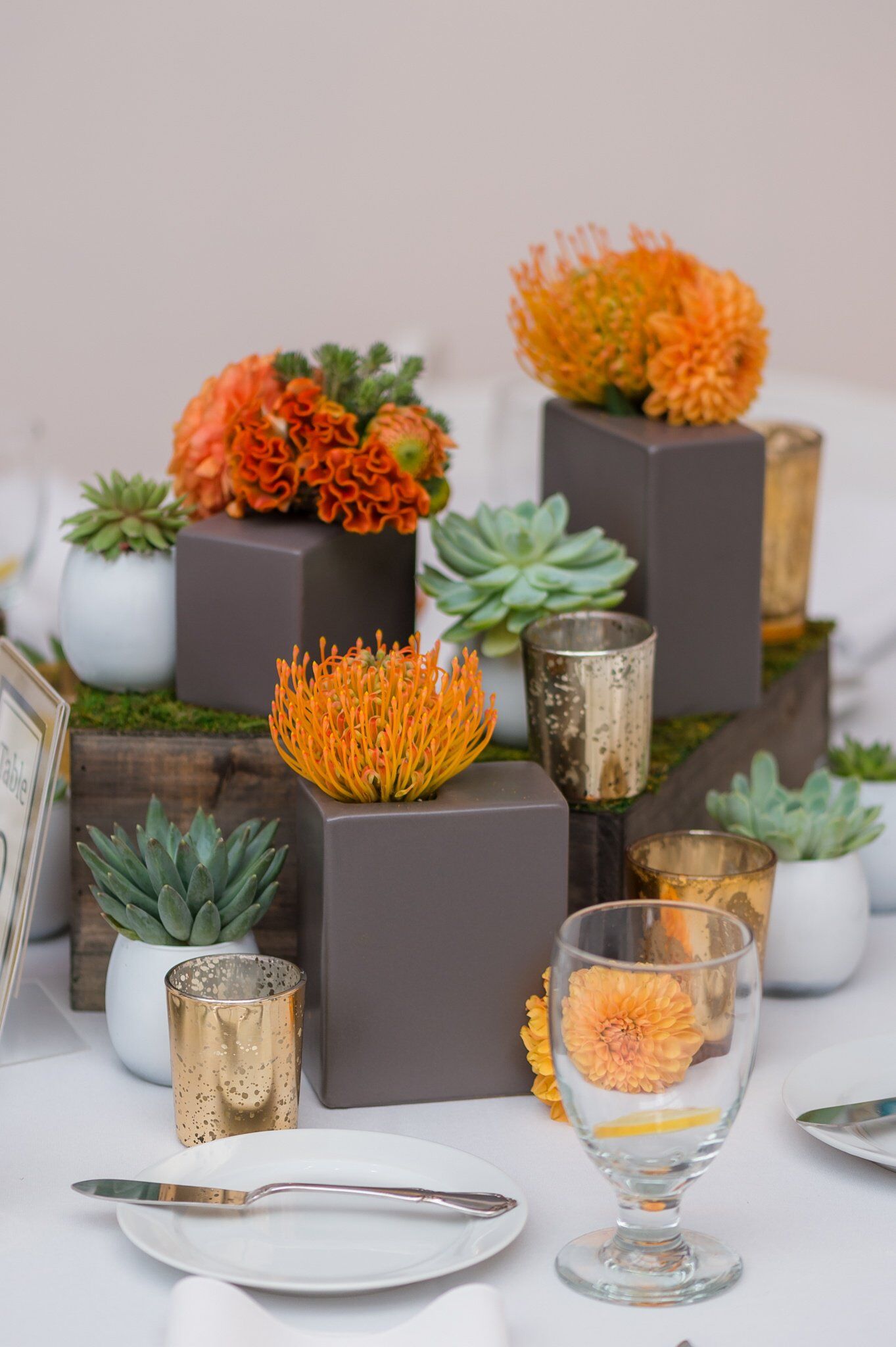 Modern Floral Centerpieces