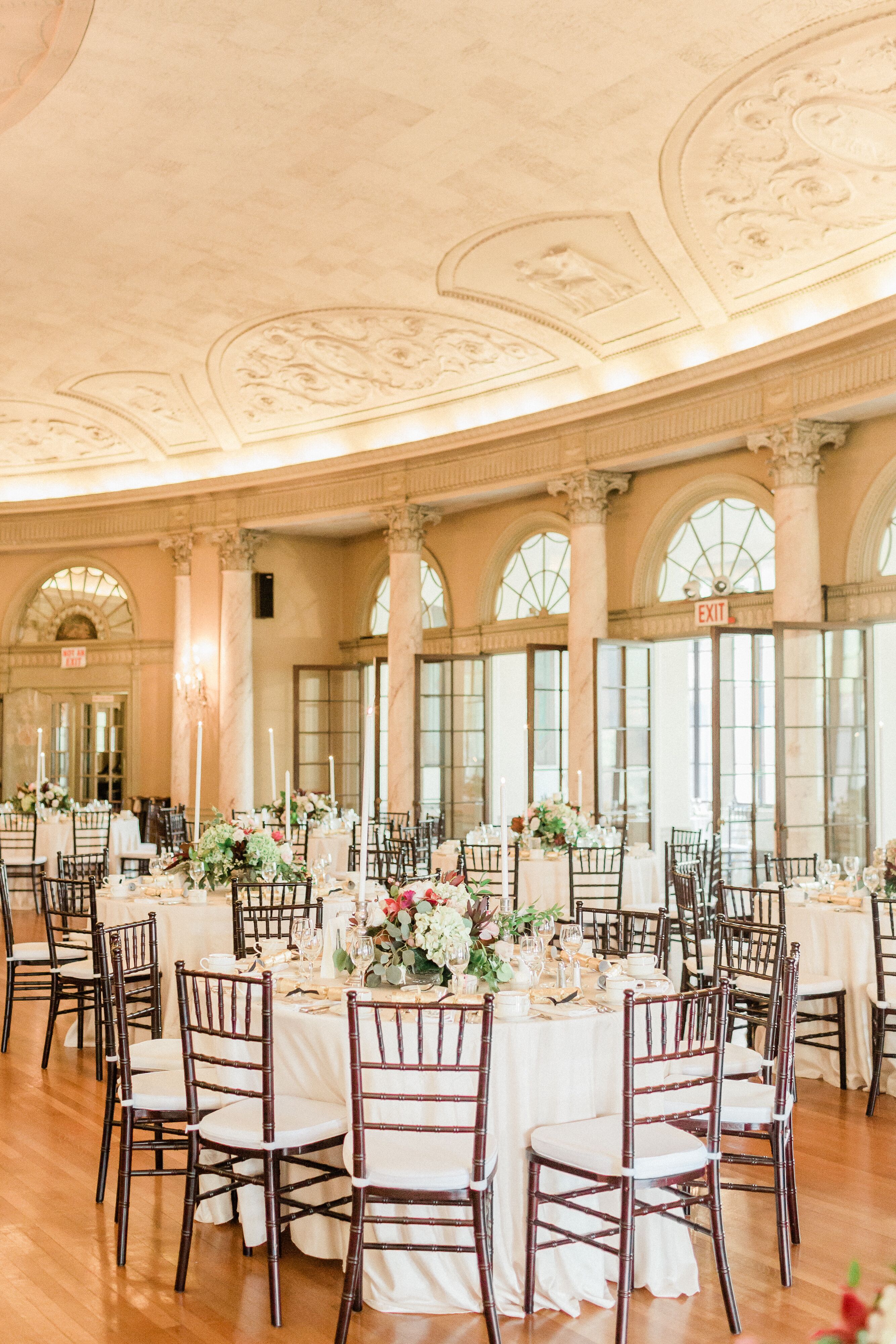 Elegant, Neutral Reception at Twentieth Century Club