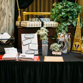 Art Deco Wedding Decorations + Accents