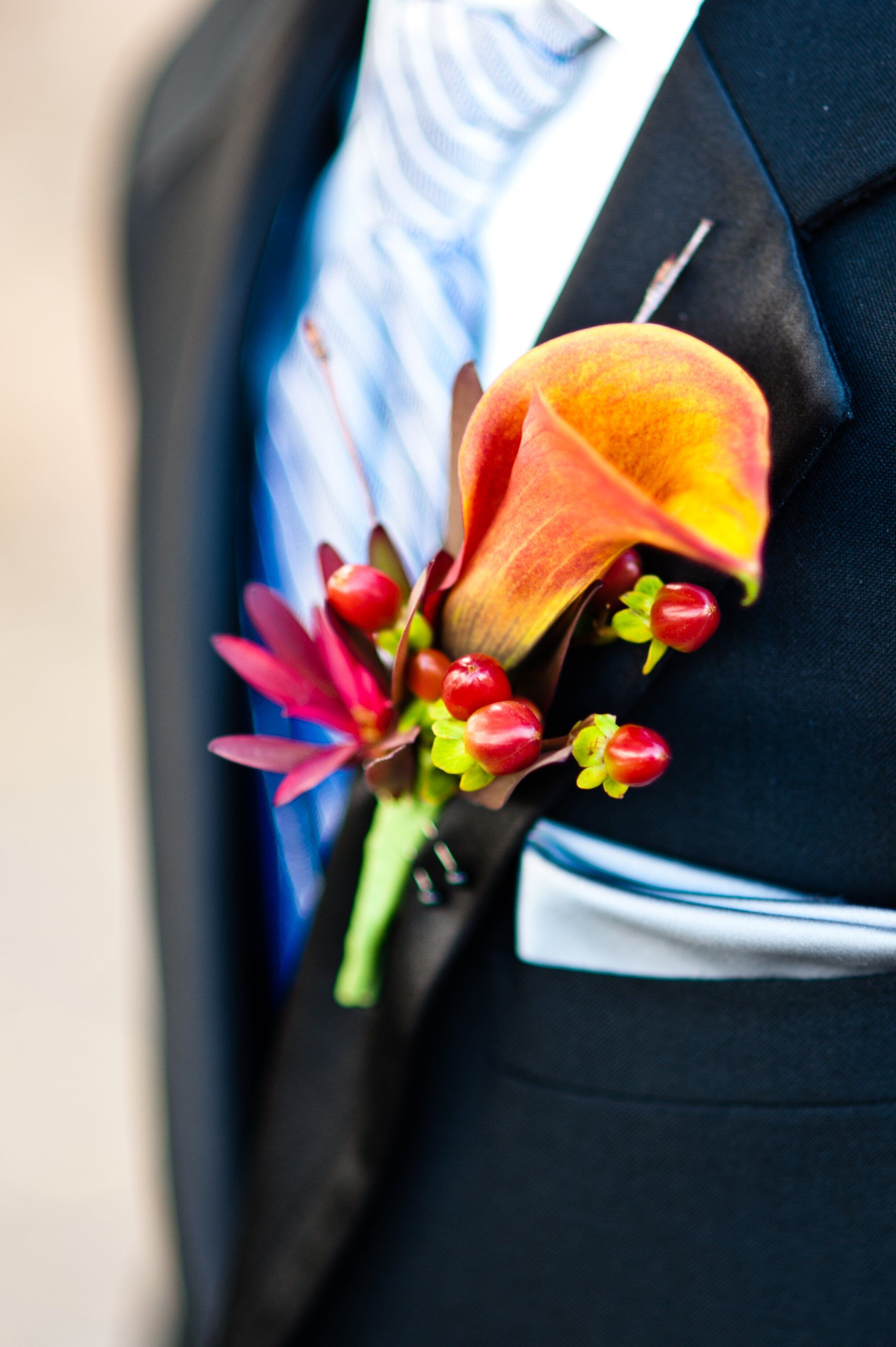 Orange Calla Lily Boutonniere   837f3c86 8278 D2f3 9d0f 776c252cc65a