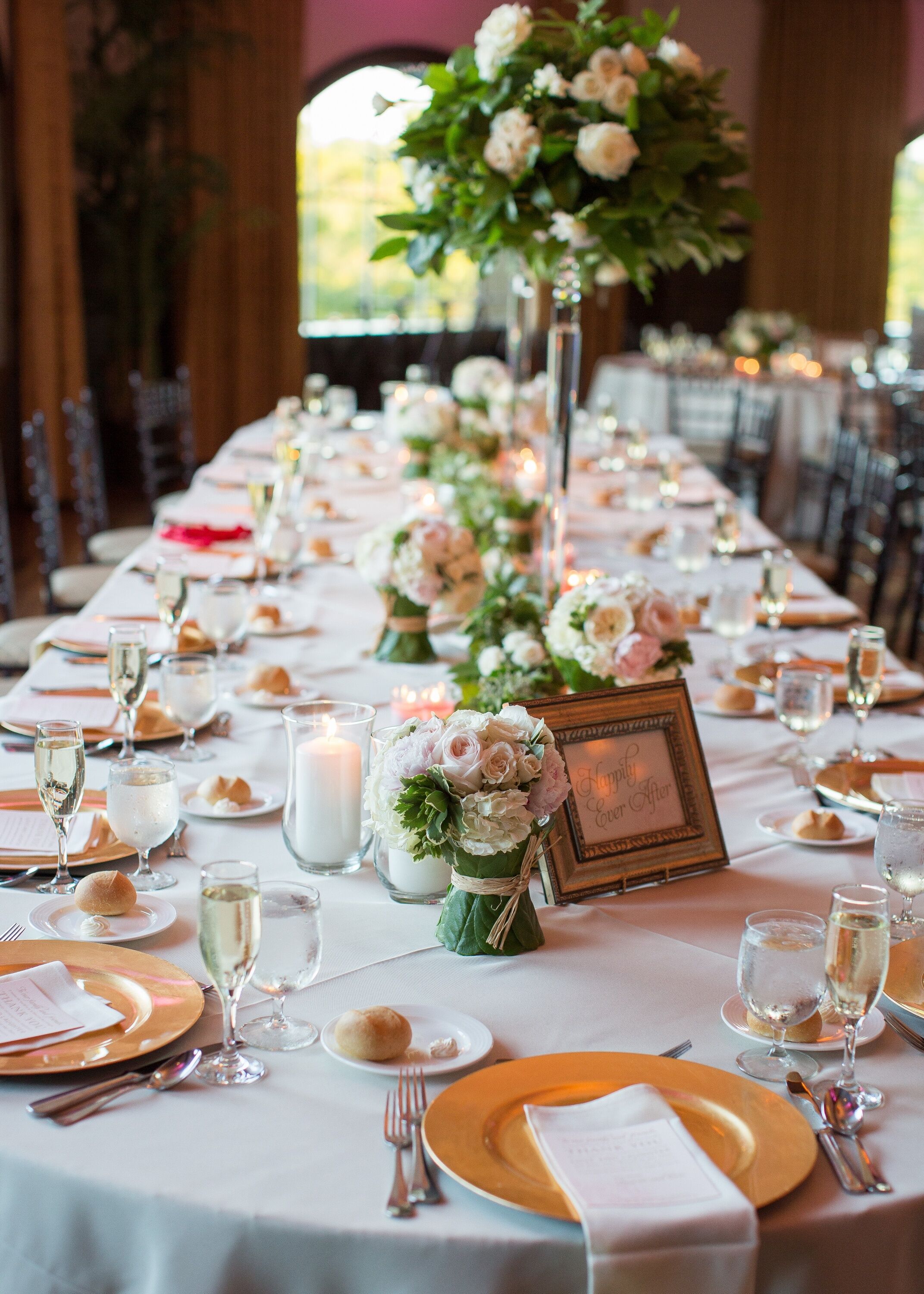 Romantic Reception Tablescapes