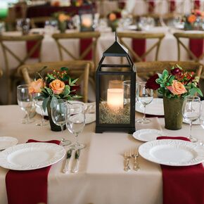 J.Crew Floor-Length Burgundy Bridesmaid Dresses