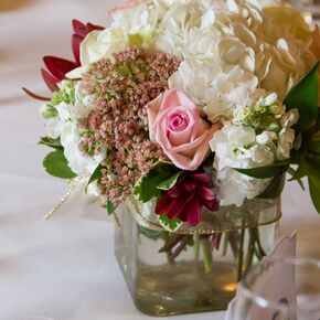 White Rose and Chrysanthemum Bouquet