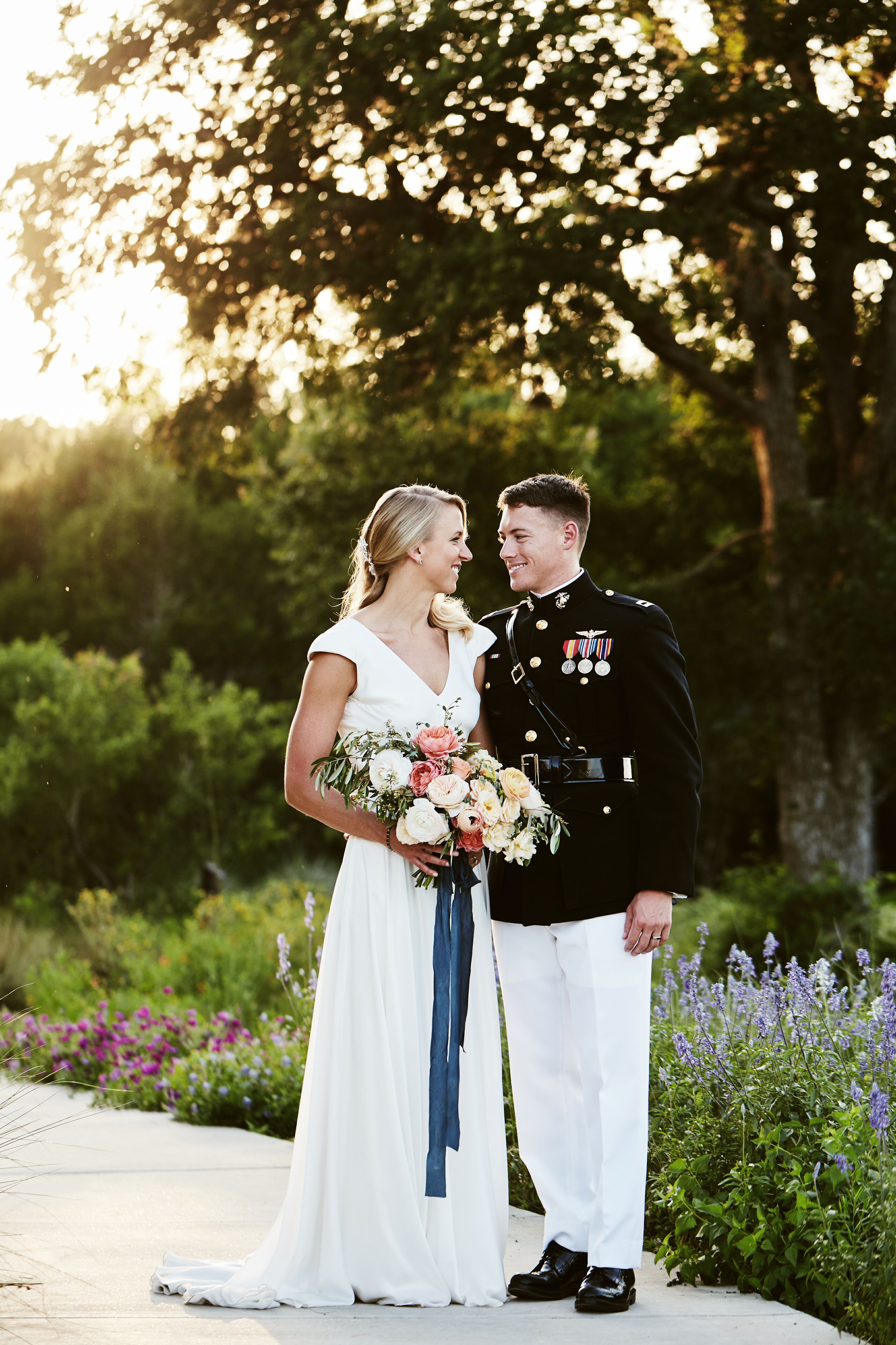 Marines shop wedding uniform