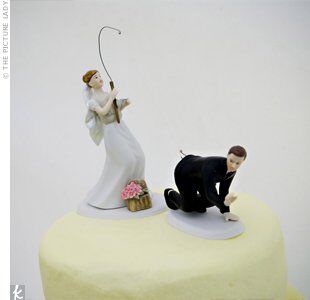 funny wedding cake toppers soccer