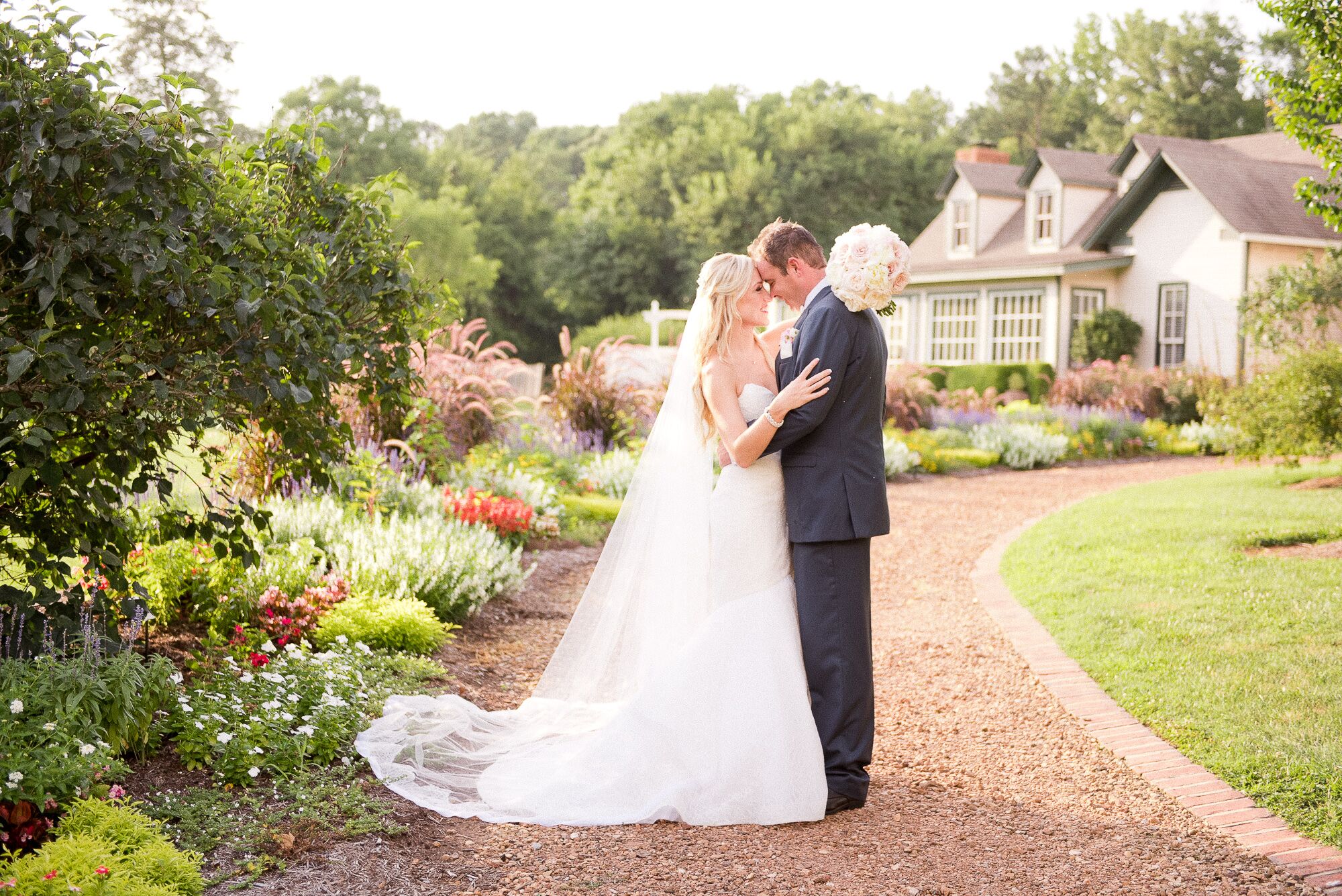 A Romantic Alfresco Wedding  at Barnsley Gardens Resort in 